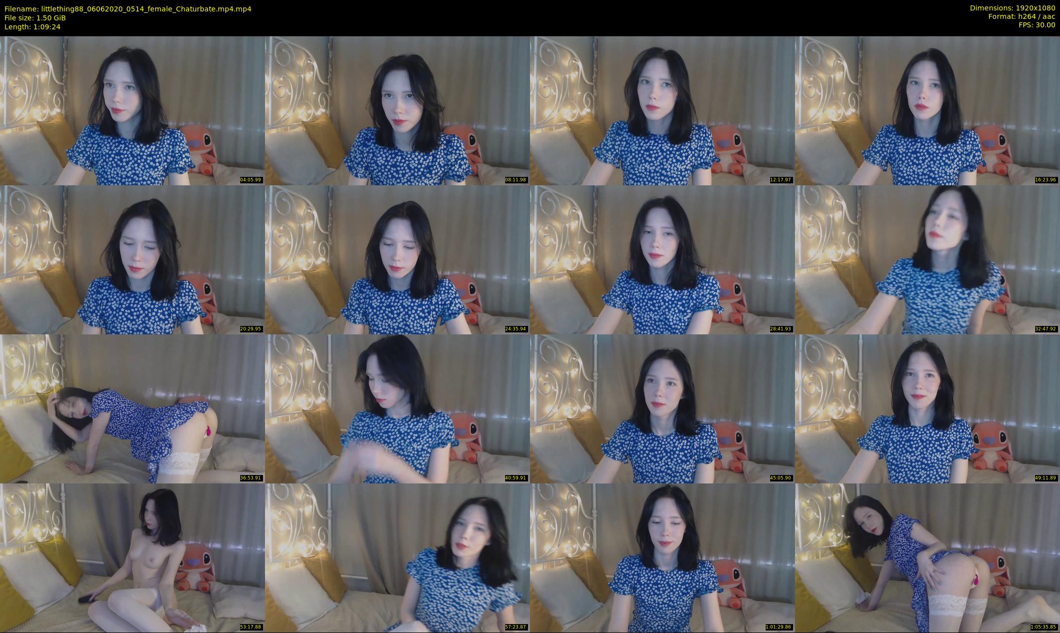 littlething88 — 70 minute Chaturbate female cam show recording, 1080p, Jun 6, 2020