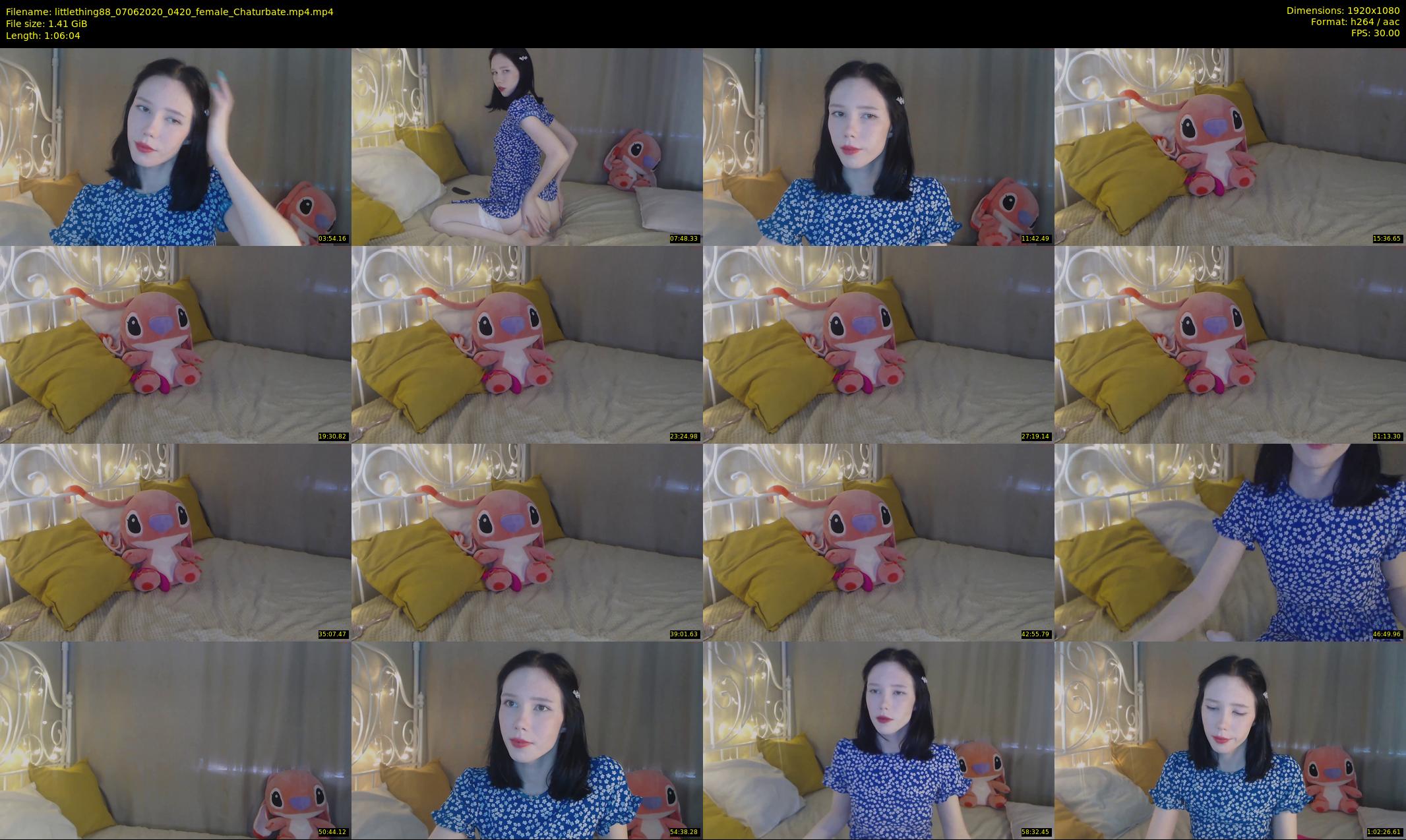 littlething88 — 67 minute Chaturbate female cam show recording, 1080p, Jun 7, 2020