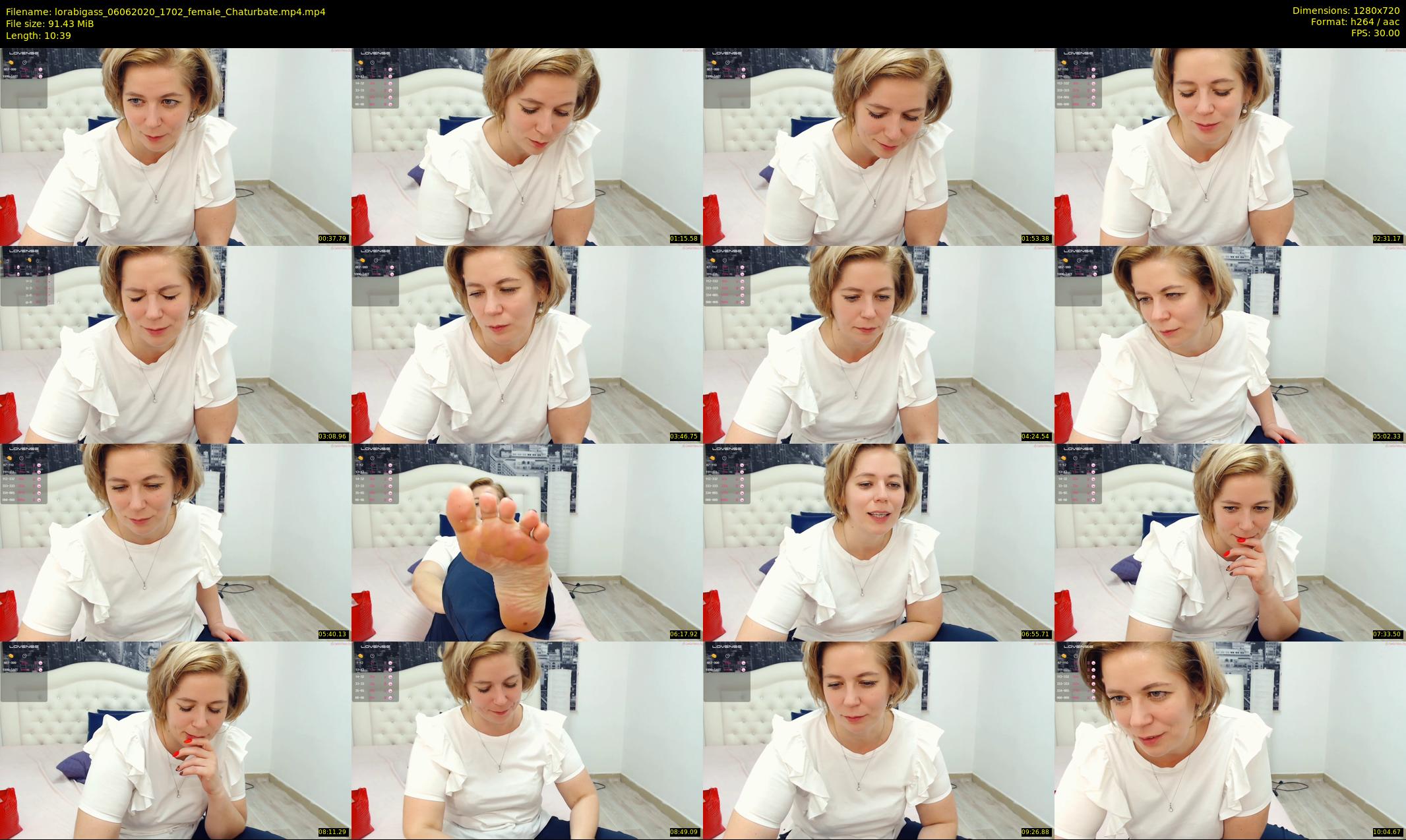 lorabigass — 11 minute Chaturbate female cam show recording, 720p, Jun 6, 2020
