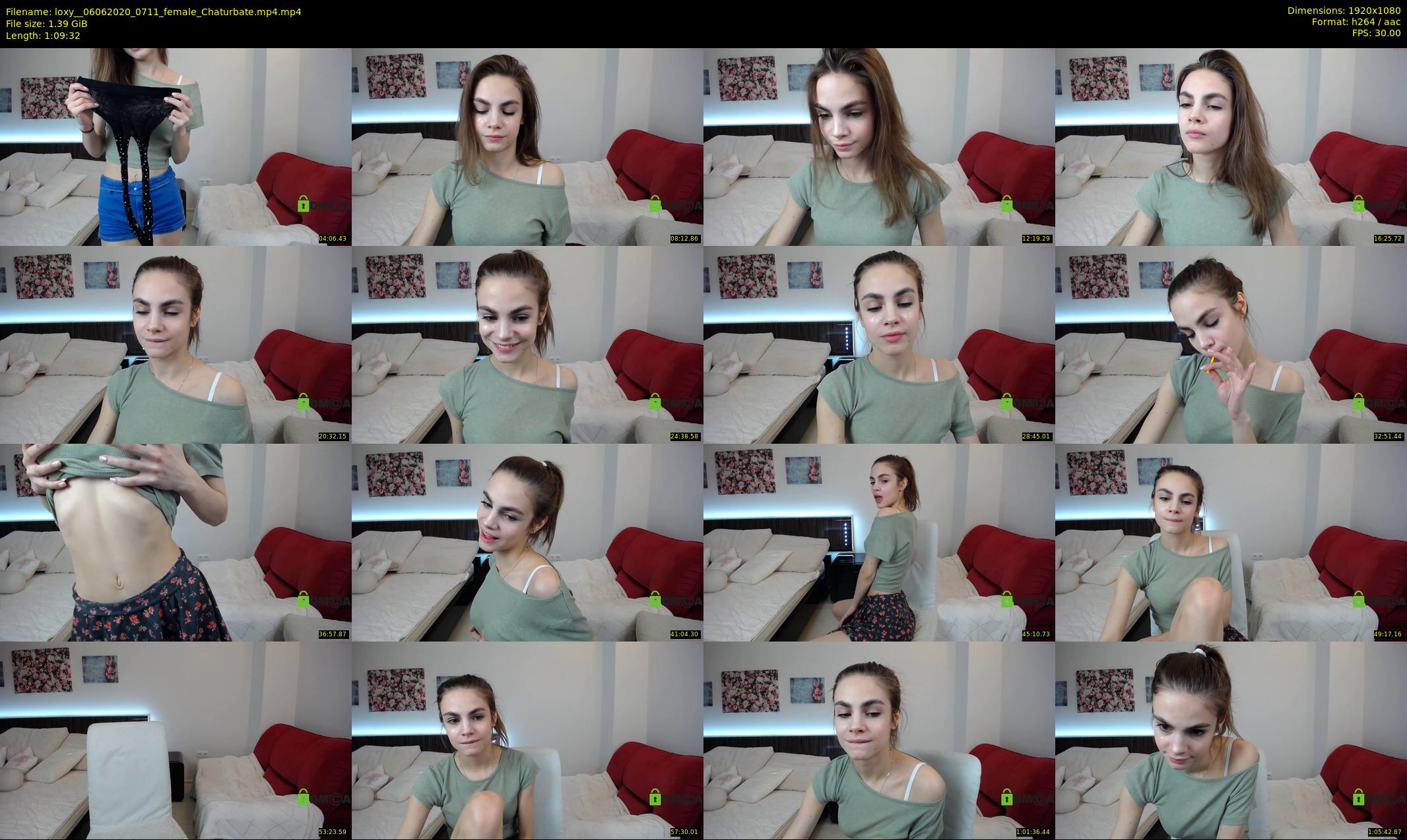 loxy_ — 70 minute Chaturbate female cam show recording, 1080p, Jun 6, 2020