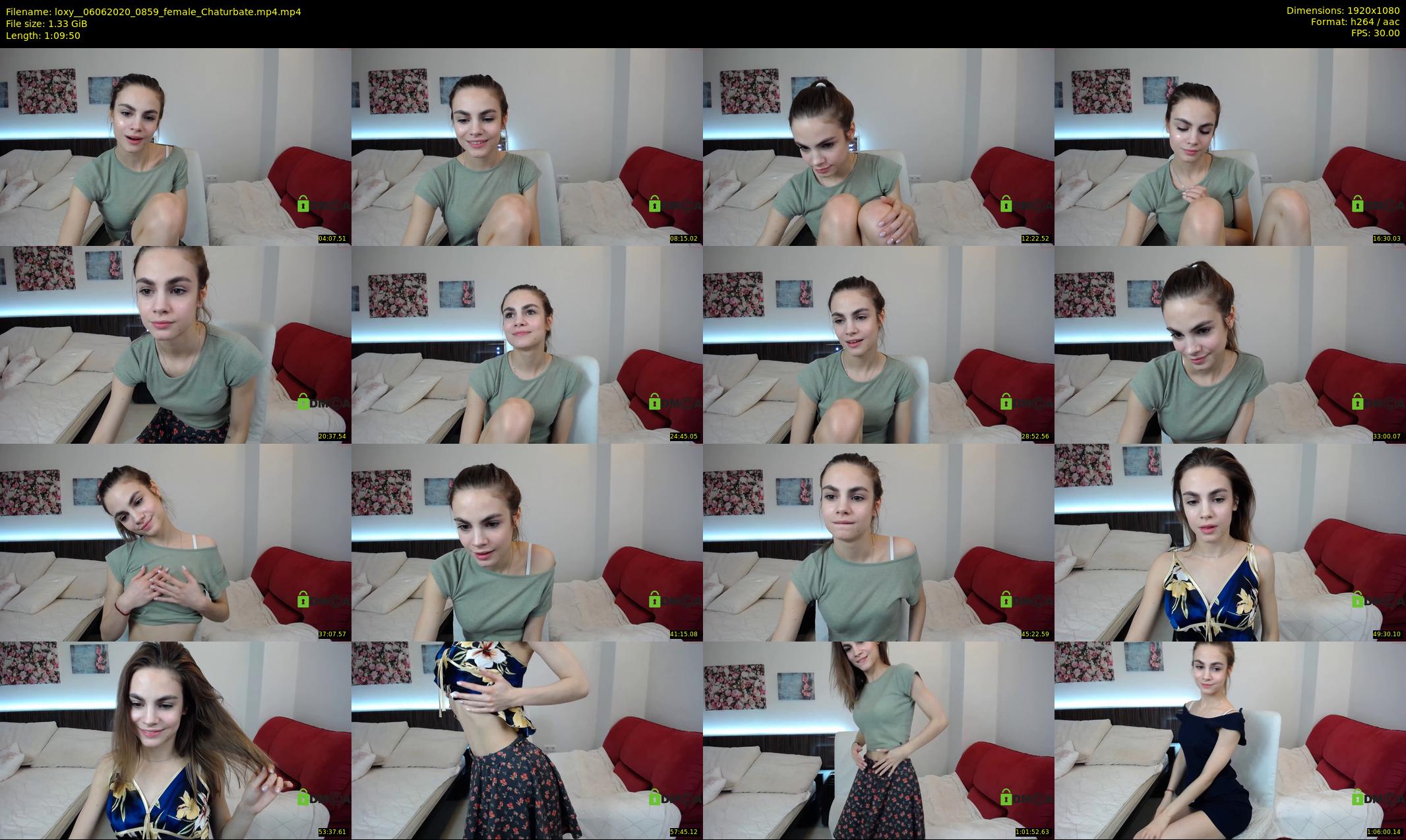 loxy_ — 70 minute Chaturbate female cam show recording, 1080p, Jun 6, 2020
