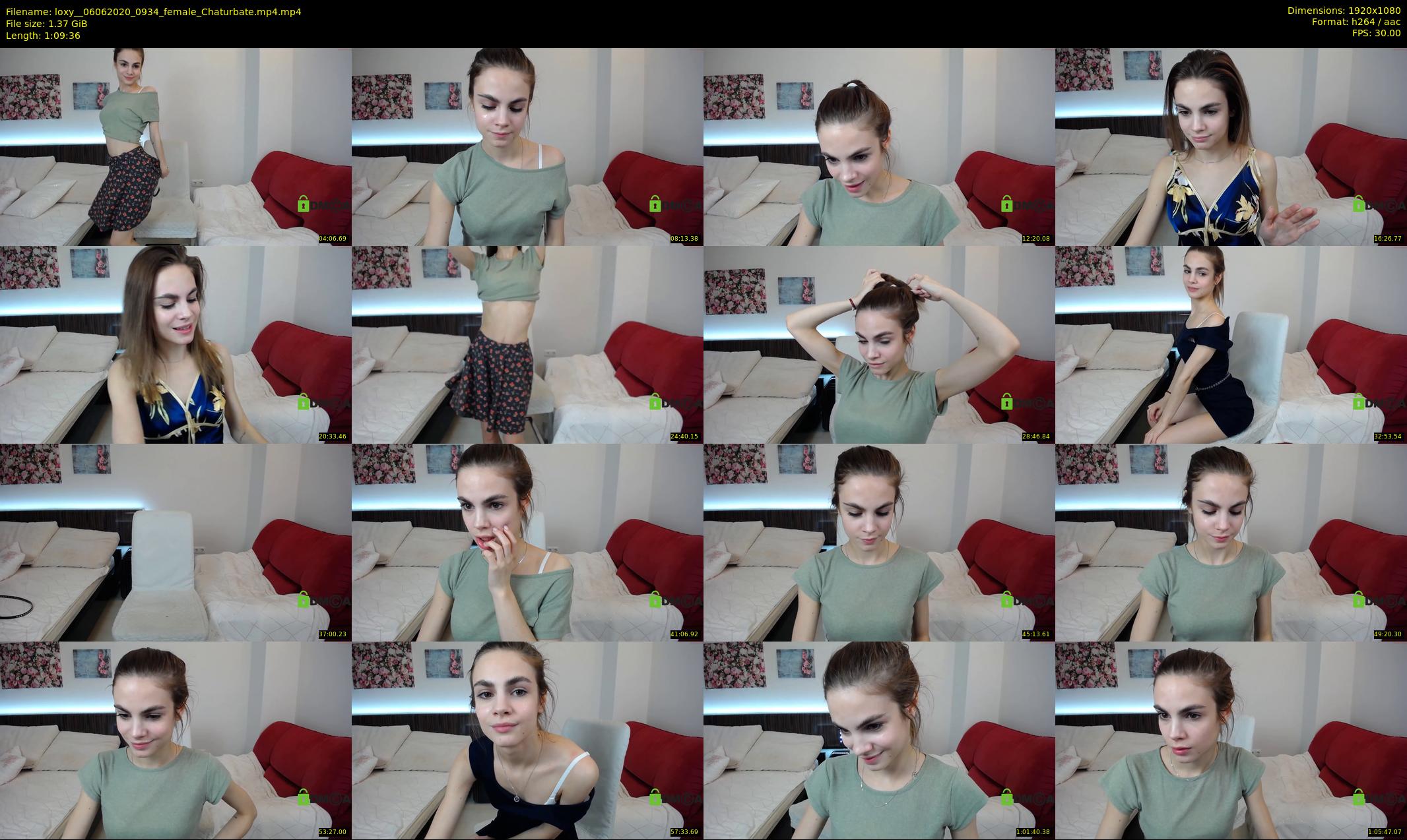 loxy_ — 70 minute Chaturbate female cam show recording, 1080p, Jun 6, 2020
