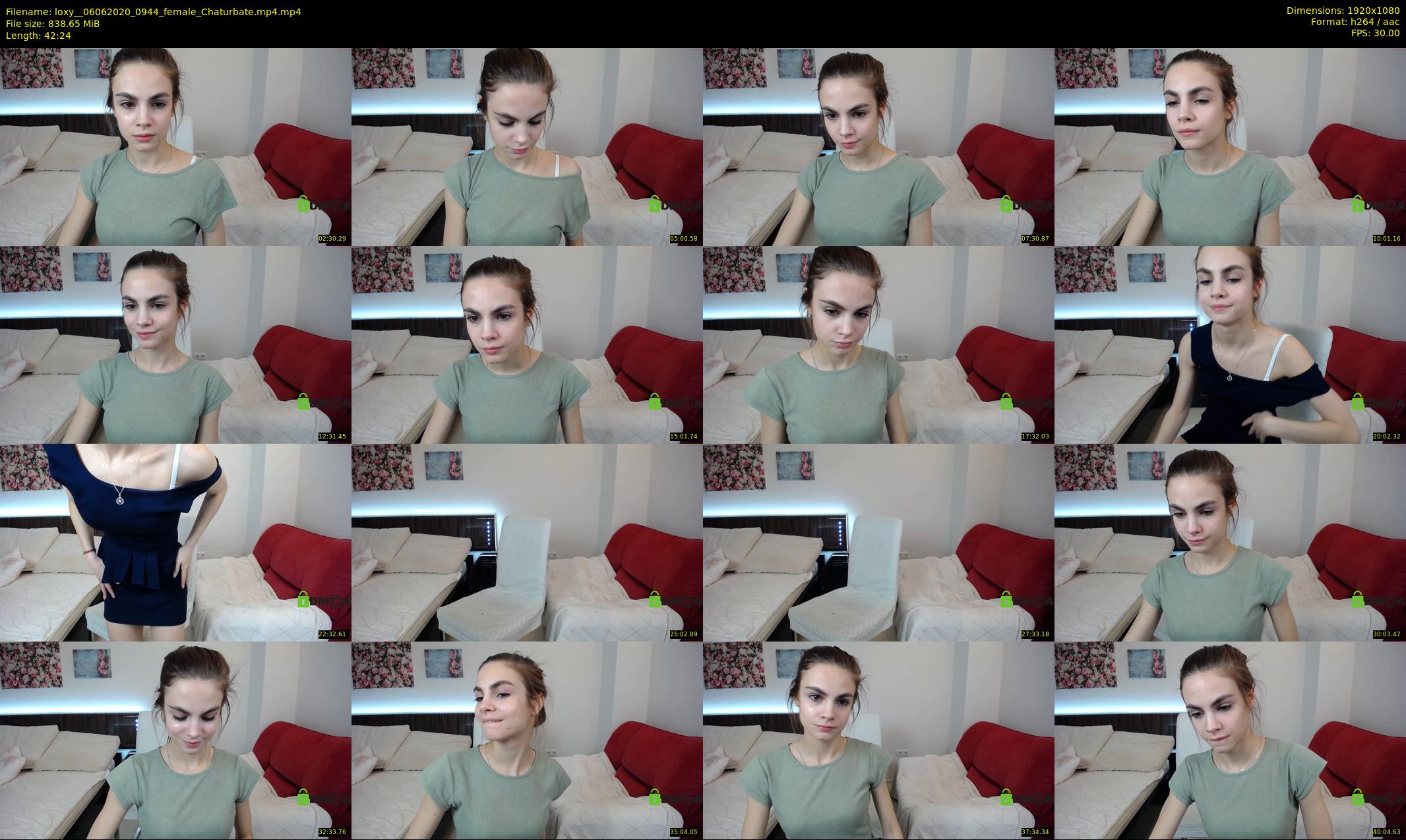 loxy_ — 43 minute Chaturbate female cam show recording, 1080p, Jun 6, 2020