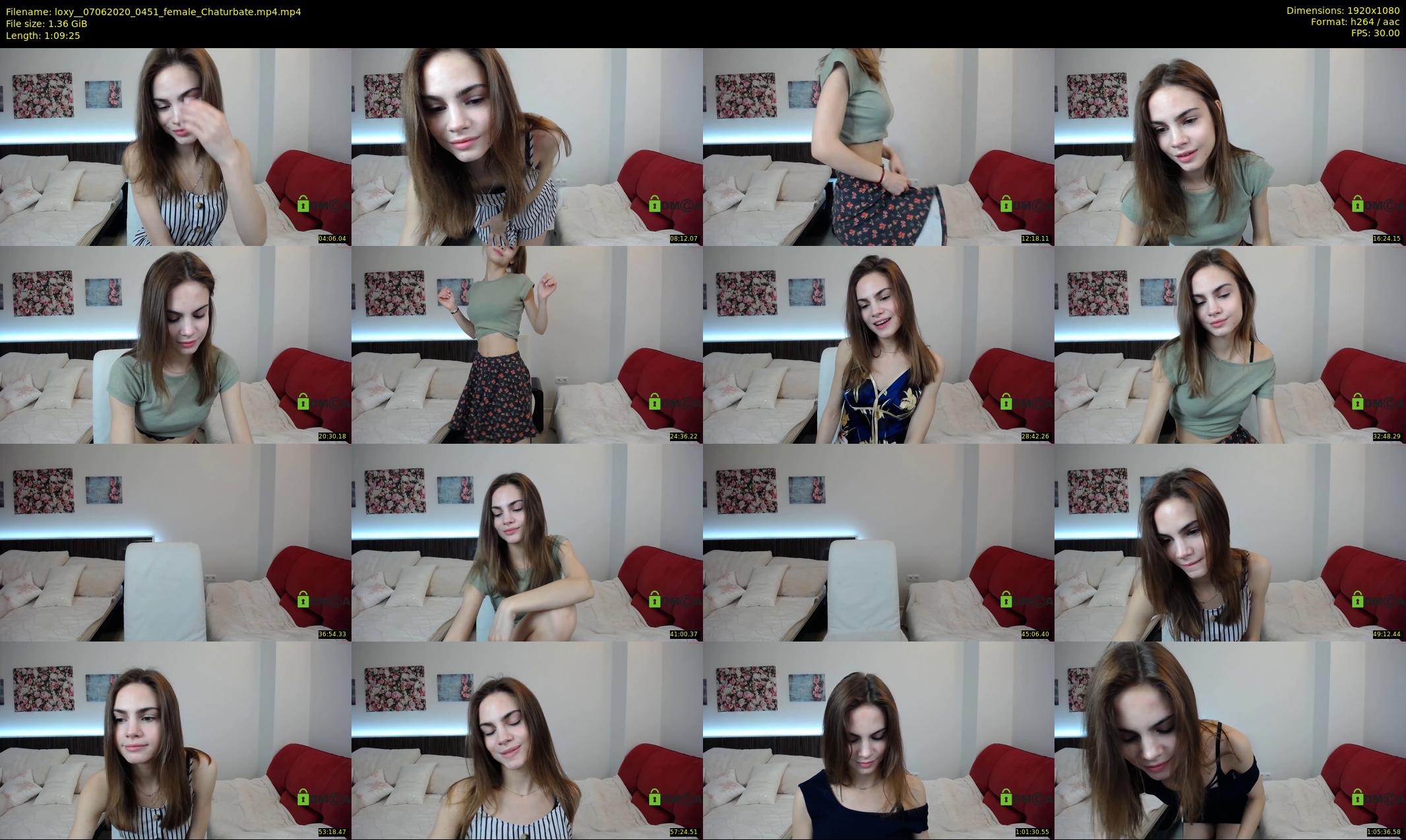 loxy_ — 70 minute Chaturbate female cam show recording, 1080p, Jun 7, 2020