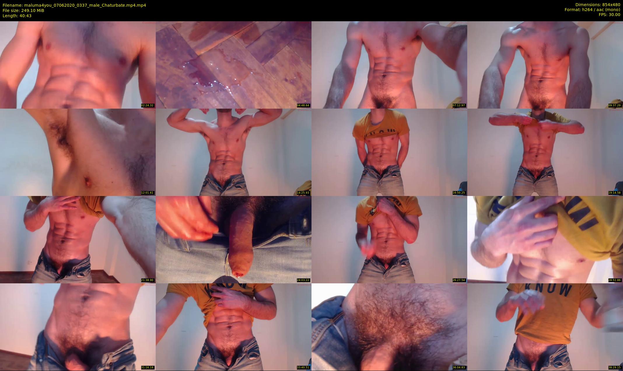 maluma4you — 41 minute Chaturbate male cam show recording, 480p, Jun 7, 2020
