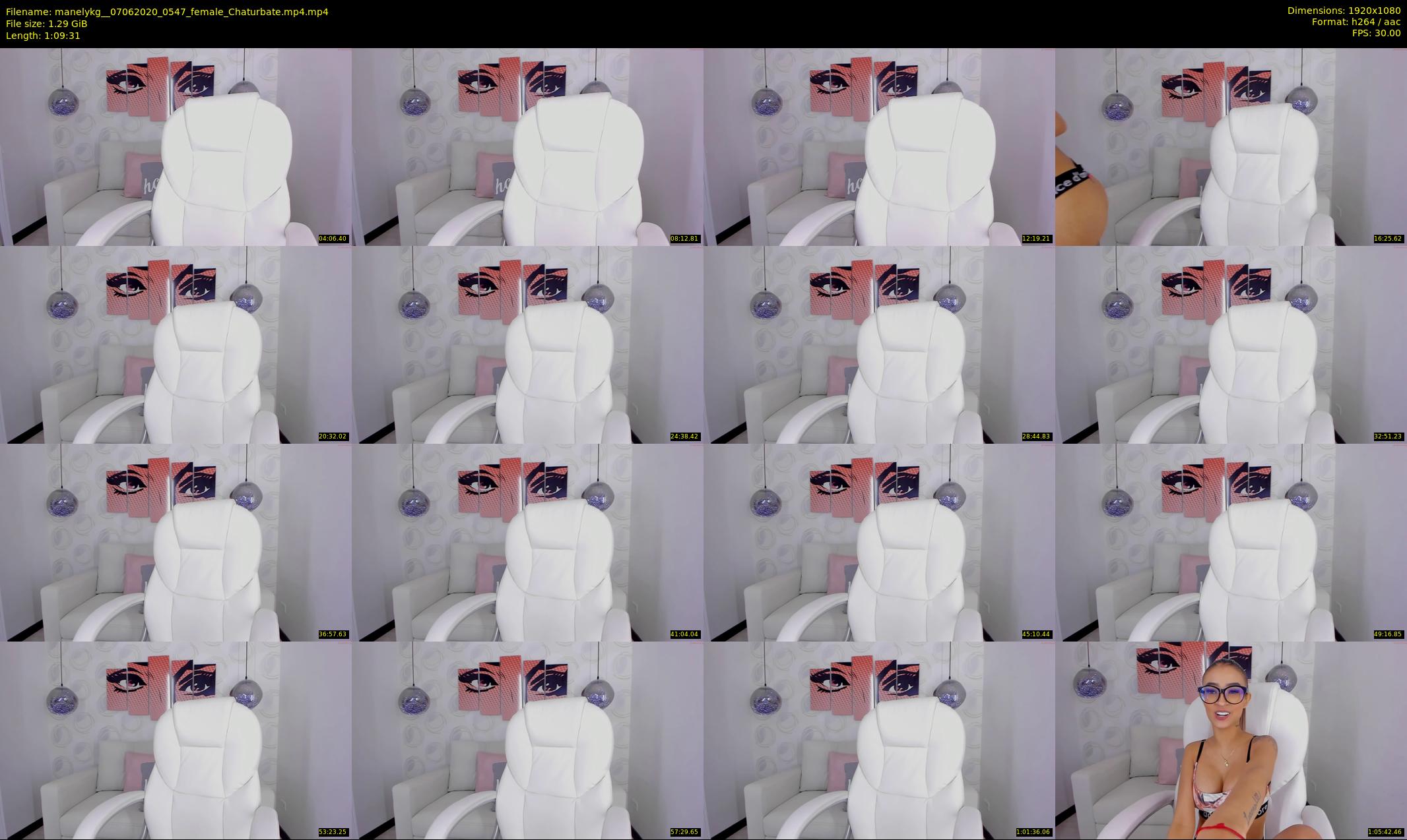 manelykg_ — 70 minute Chaturbate female cam show recording, 1080p, Jun 7, 2020