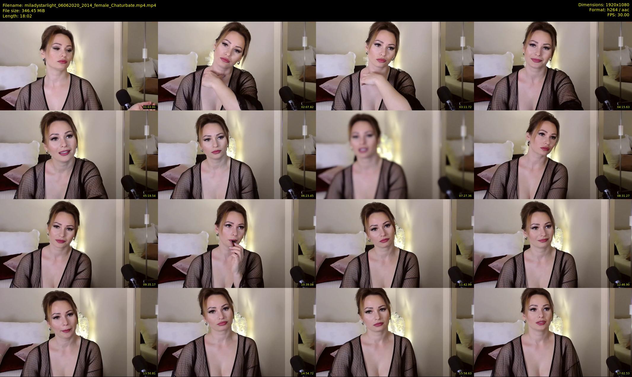 miladystarlight — 19 minute Chaturbate female cam show recording, 1080p, Jun 6, 2020