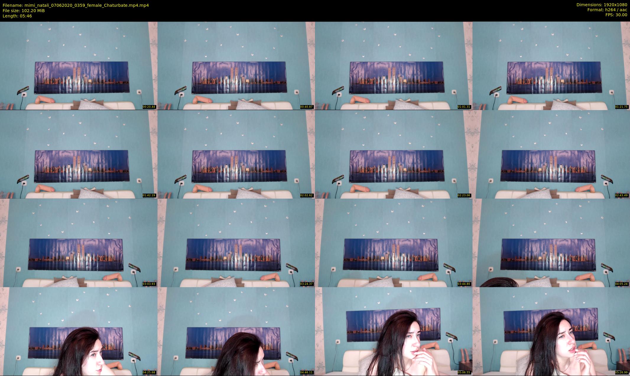 mimi_natali — 6 minute Chaturbate female cam show recording, 1080p, Jun 7, 2020