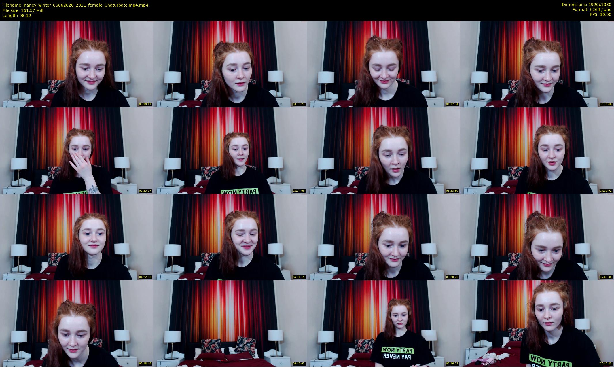nancy_winter — 9 minute Chaturbate female cam show recording, 1080p, Jun 6, 2020