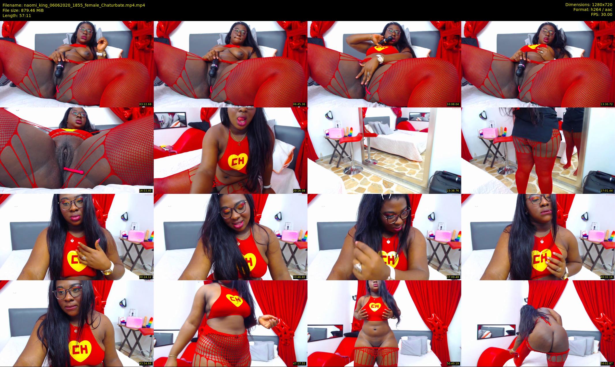 naomi_king — 58 minute Chaturbate female cam show recording, 720p, Jun 6, 2020