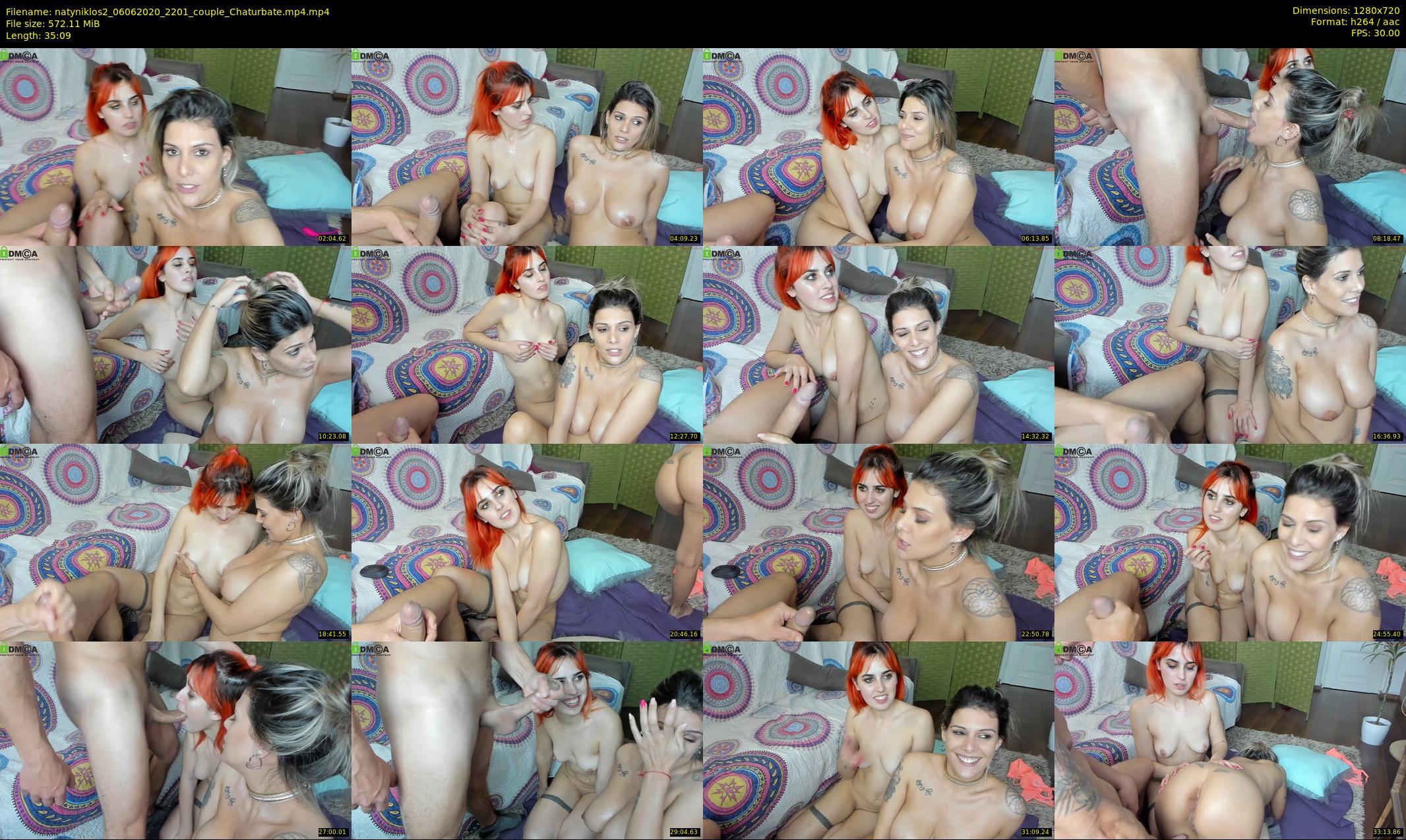 natyniklos2 — 36 minute Chaturbate couple cam show recording, 720p, Jun 6, 2020