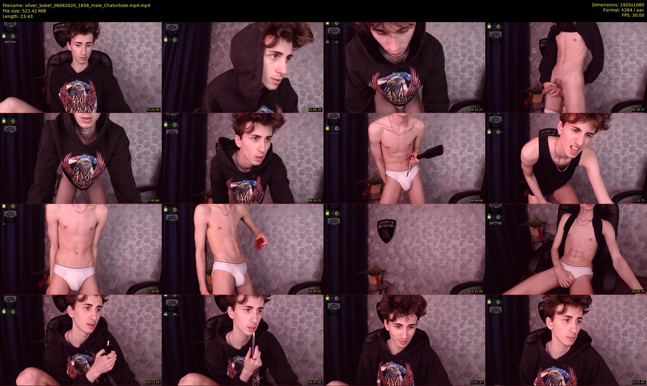 oliver_baker — 24 minute Chaturbate male cam show recording, 1080p, Jun 6, 2020