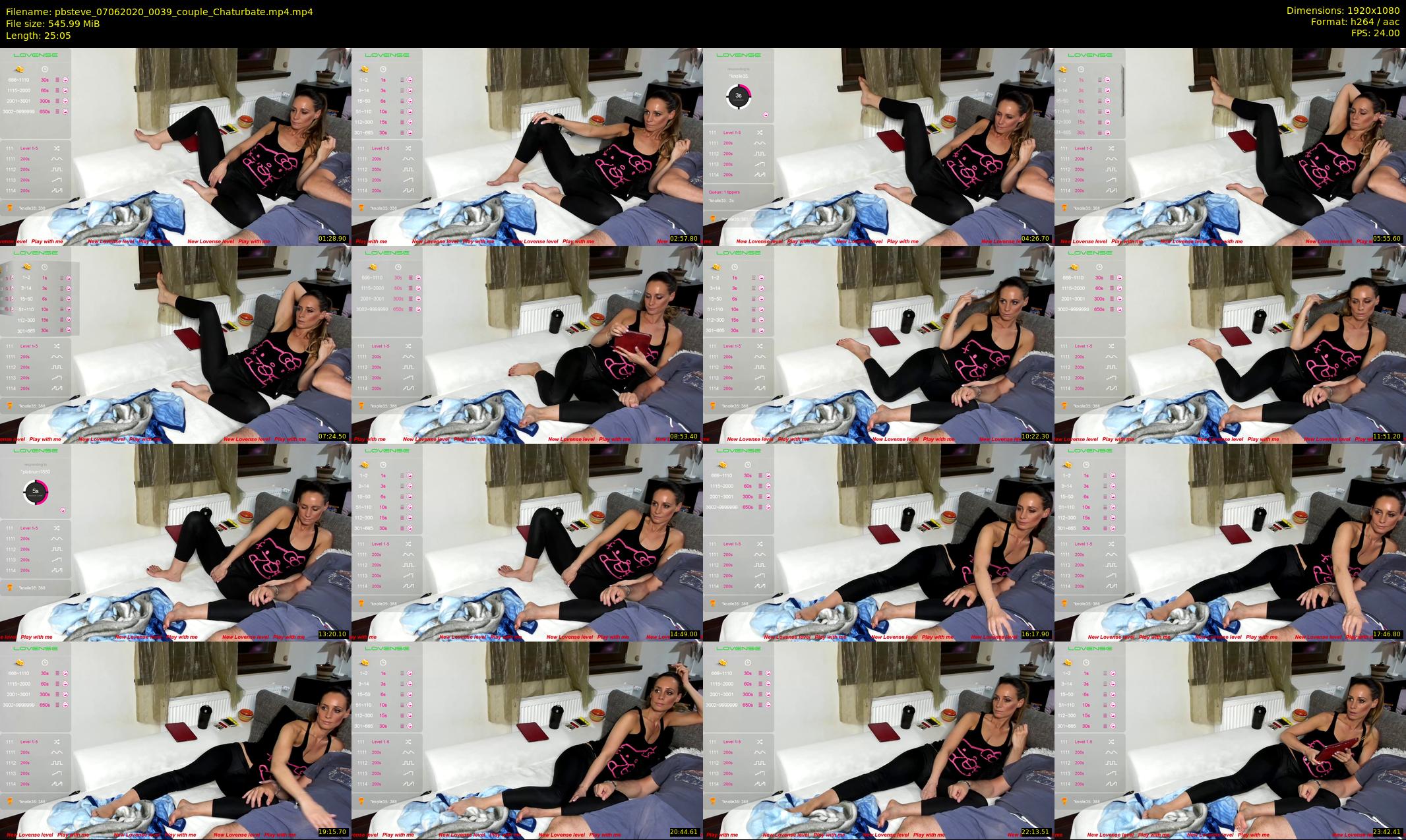 pbsteve — 26 minute Chaturbate couple cam show recording, 1080p, Jun 7, 2020