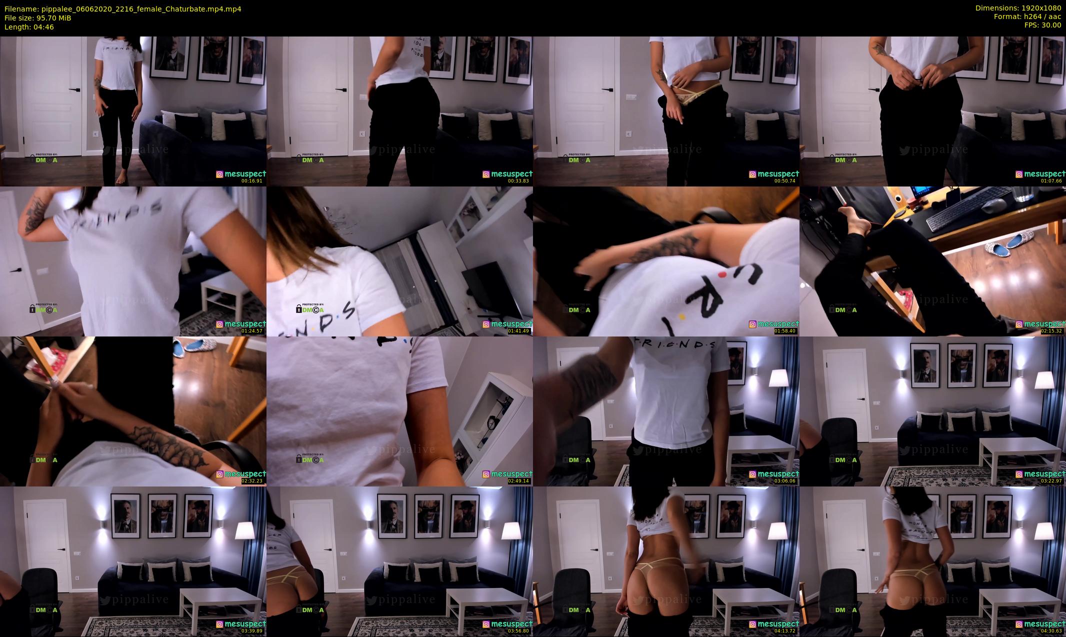 pippalee — 5 minute Chaturbate female cam show recording, 1080p, Jun 6, 2020