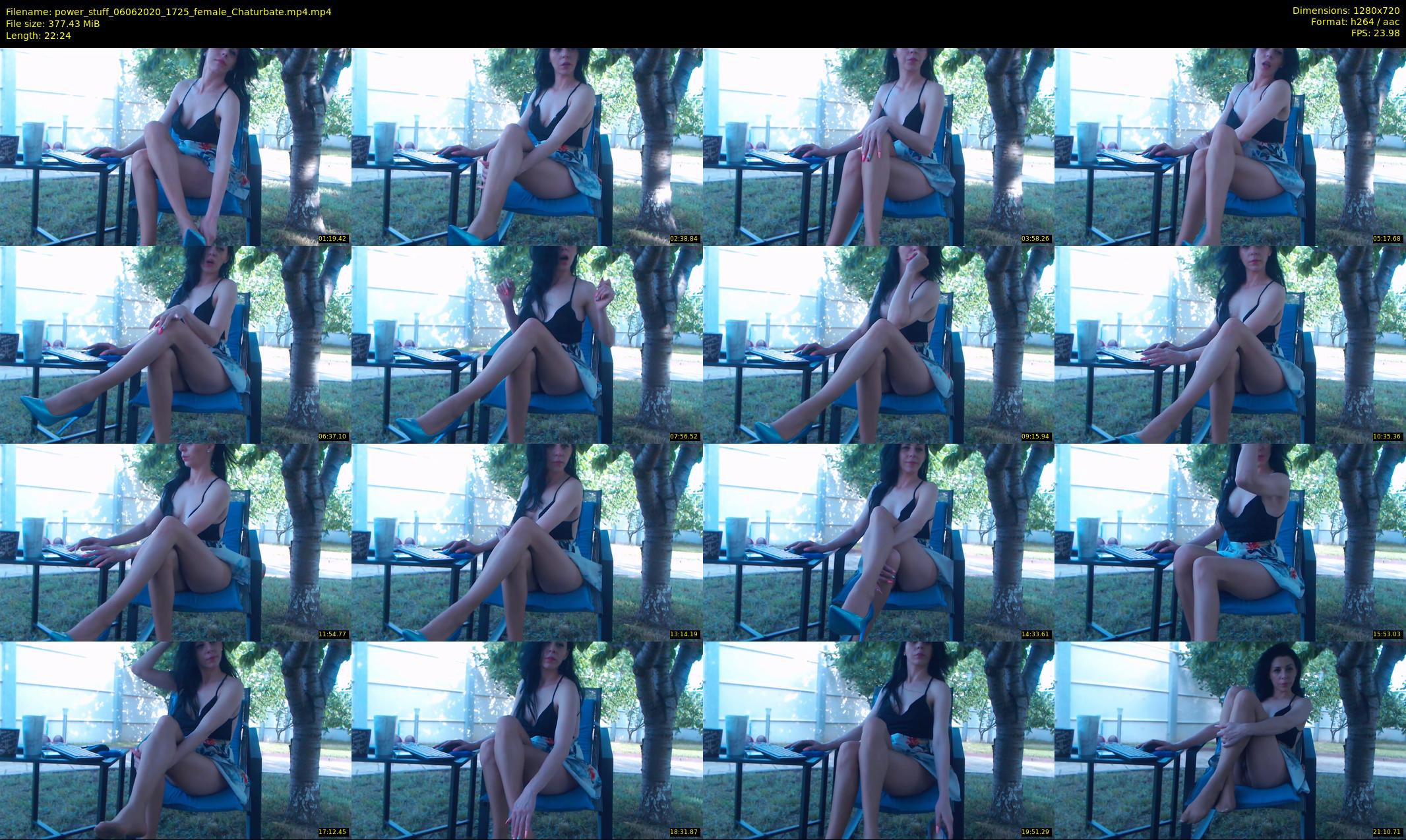 power_stuff — 23 minute Chaturbate female cam show recording, 720p, Jun 6, 2020