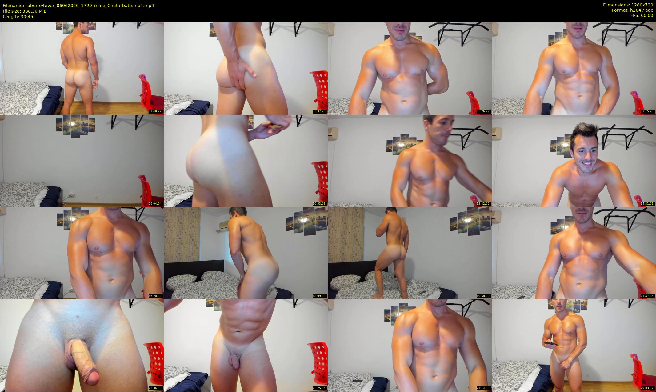 roberto4ever — 31 minute Chaturbate male cam show recording, 720p, Jun 6, 2020