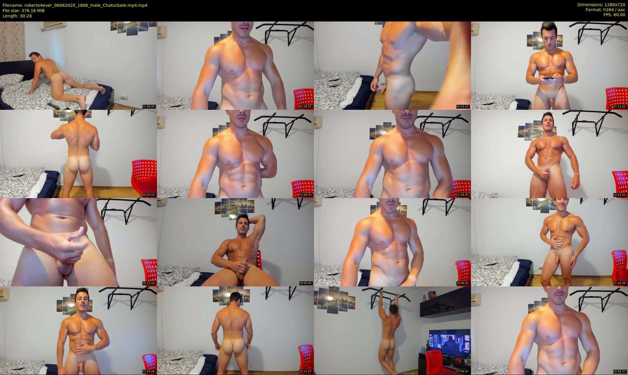 roberto4ever — 31 minute Chaturbate male cam show recording, 720p, Jun 6, 2020
