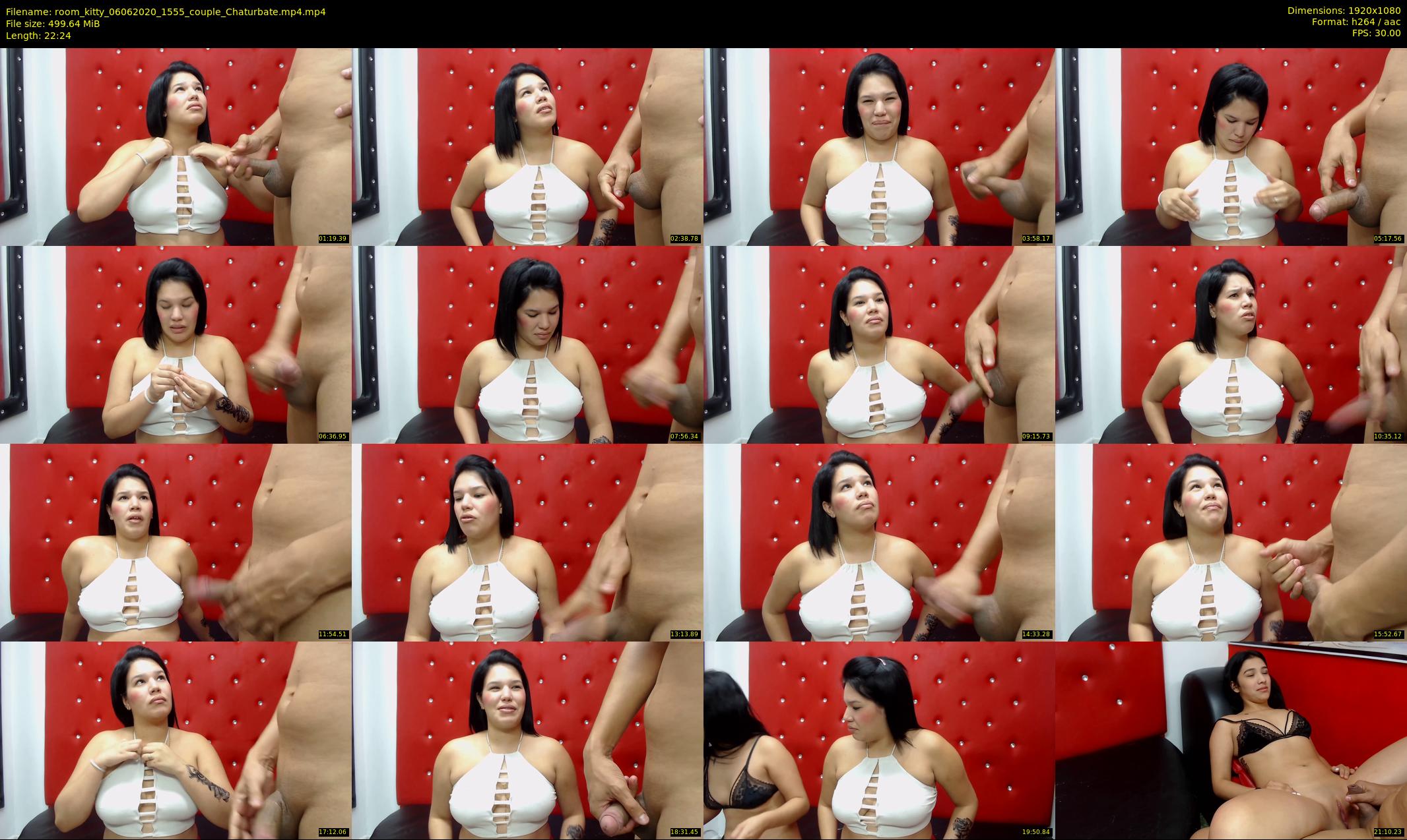 room_kitty — 23 minute Chaturbate couple cam show recording, 1080p, Jun 6, 2020