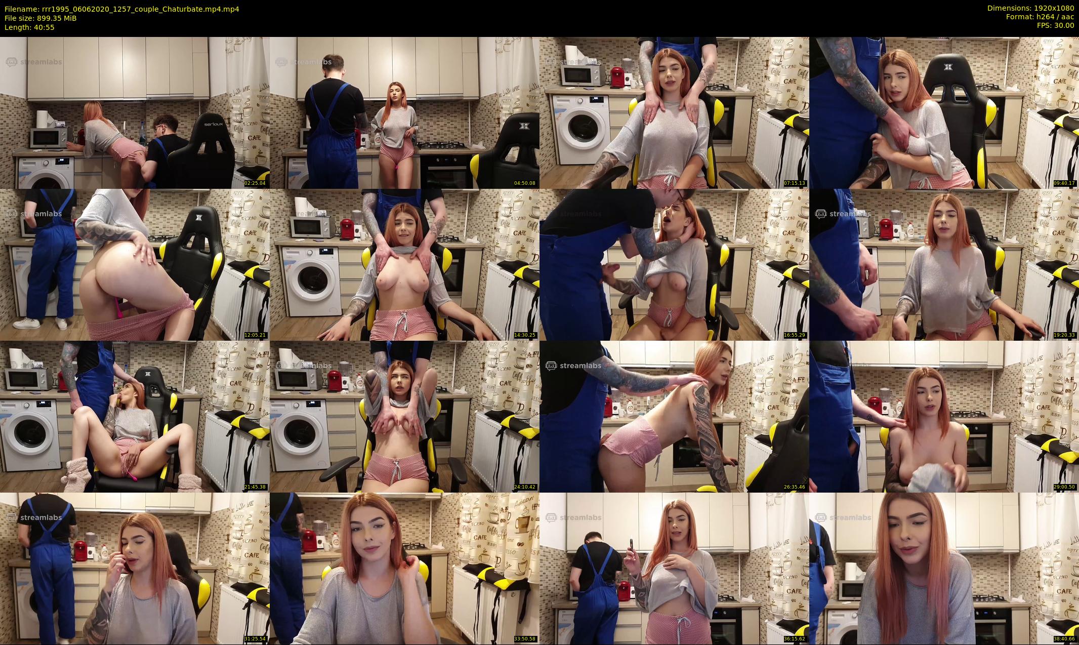 rrr1995 — 41 minute Chaturbate couple cam show recording, 1080p, Jun 6, 2020