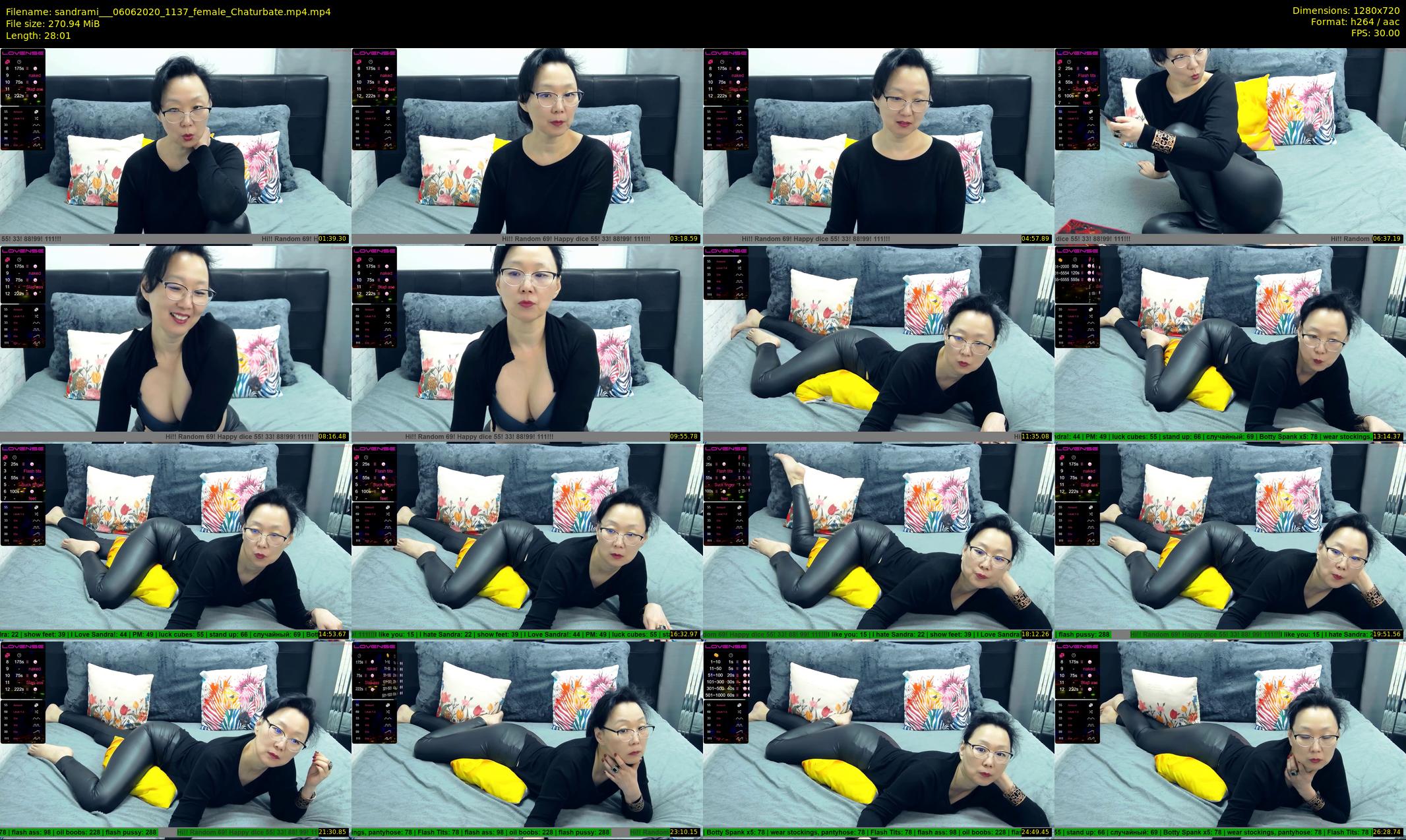sandrami__ — 29 minute Chaturbate female cam show recording, 720p, Jun 6, 2020