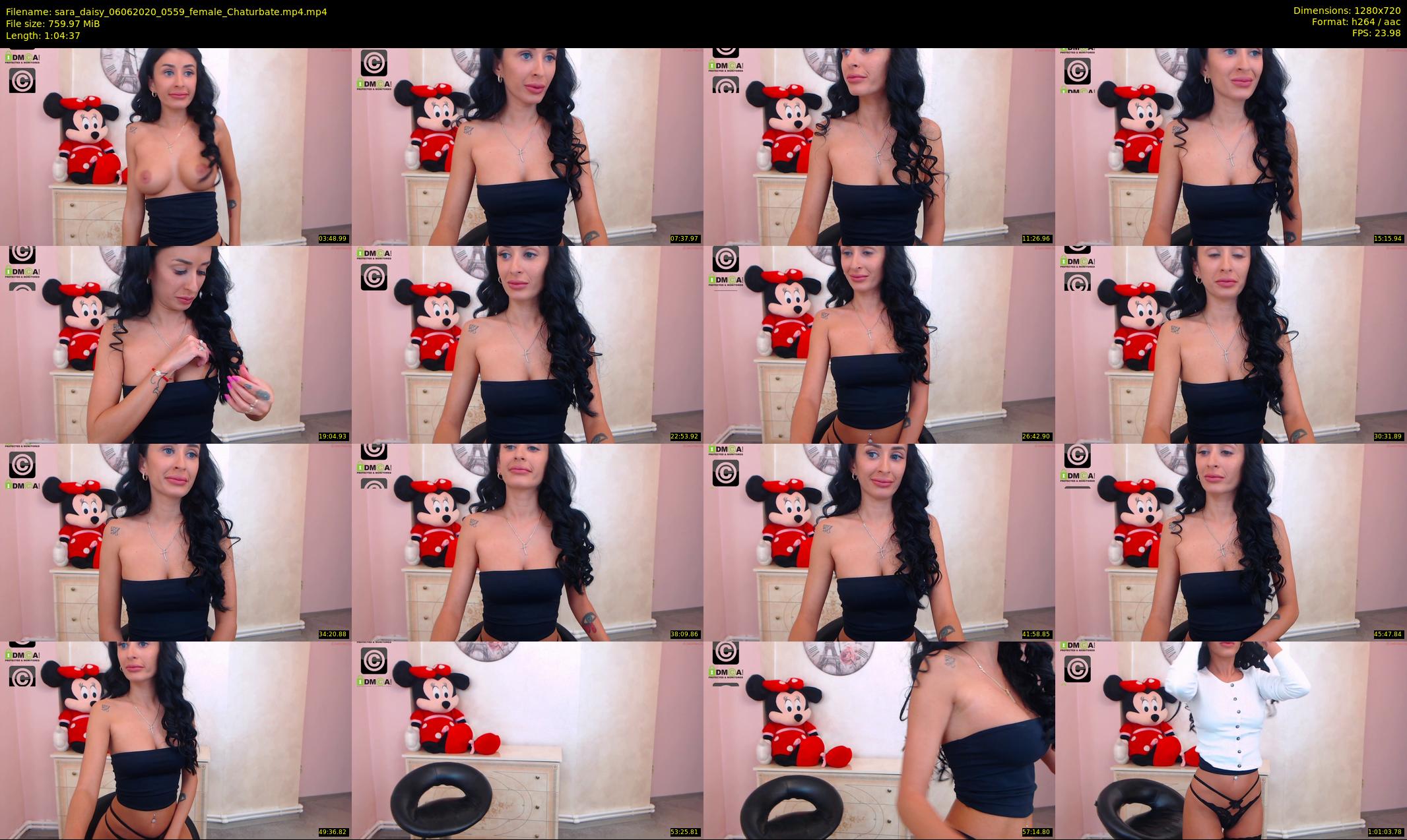 sara_daisy — 65 minute Chaturbate female cam show recording, 720p, Jun 6, 2020