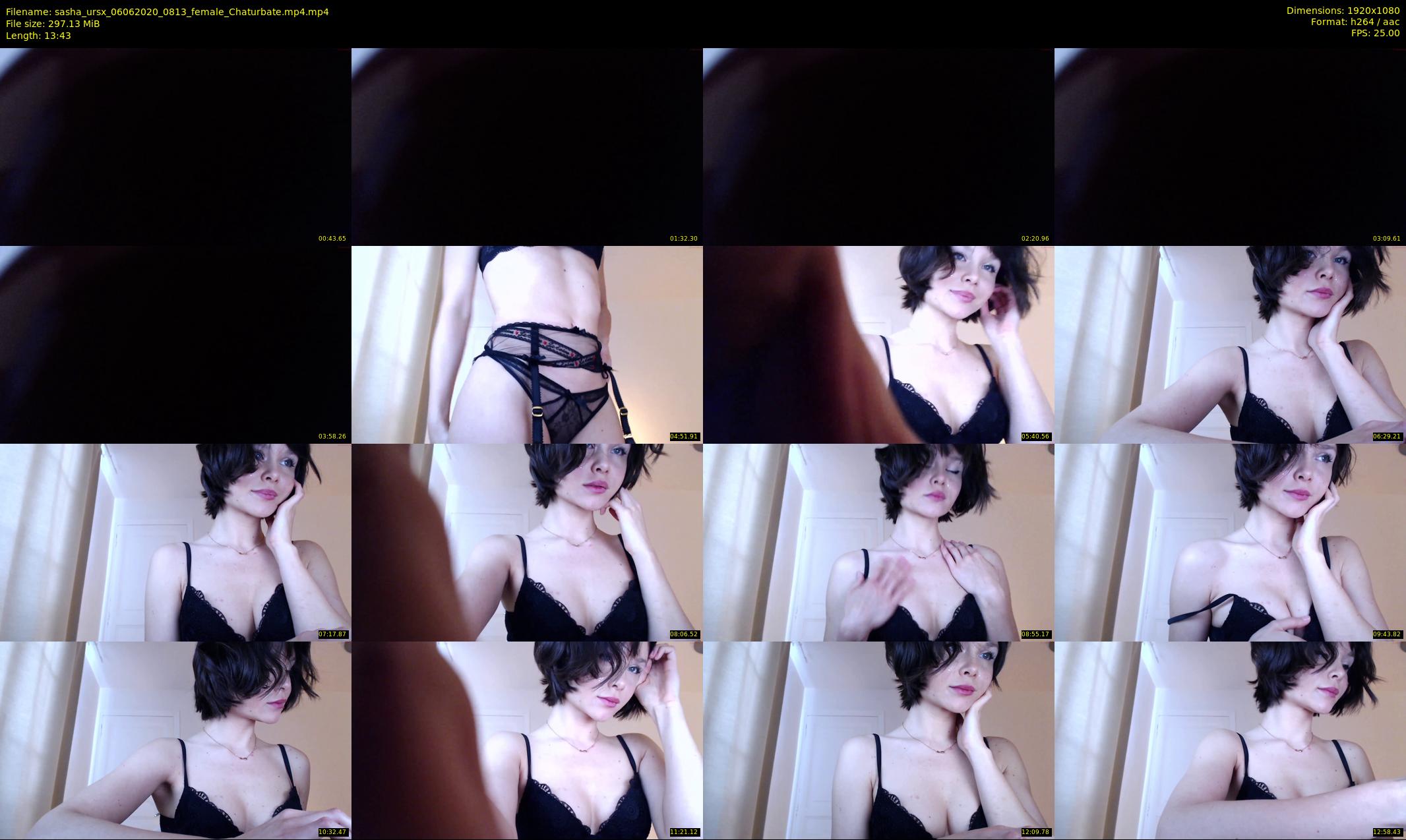 sasha_ursx — 14 minute Chaturbate female cam show recording, 1080p, Jun 6, 2020