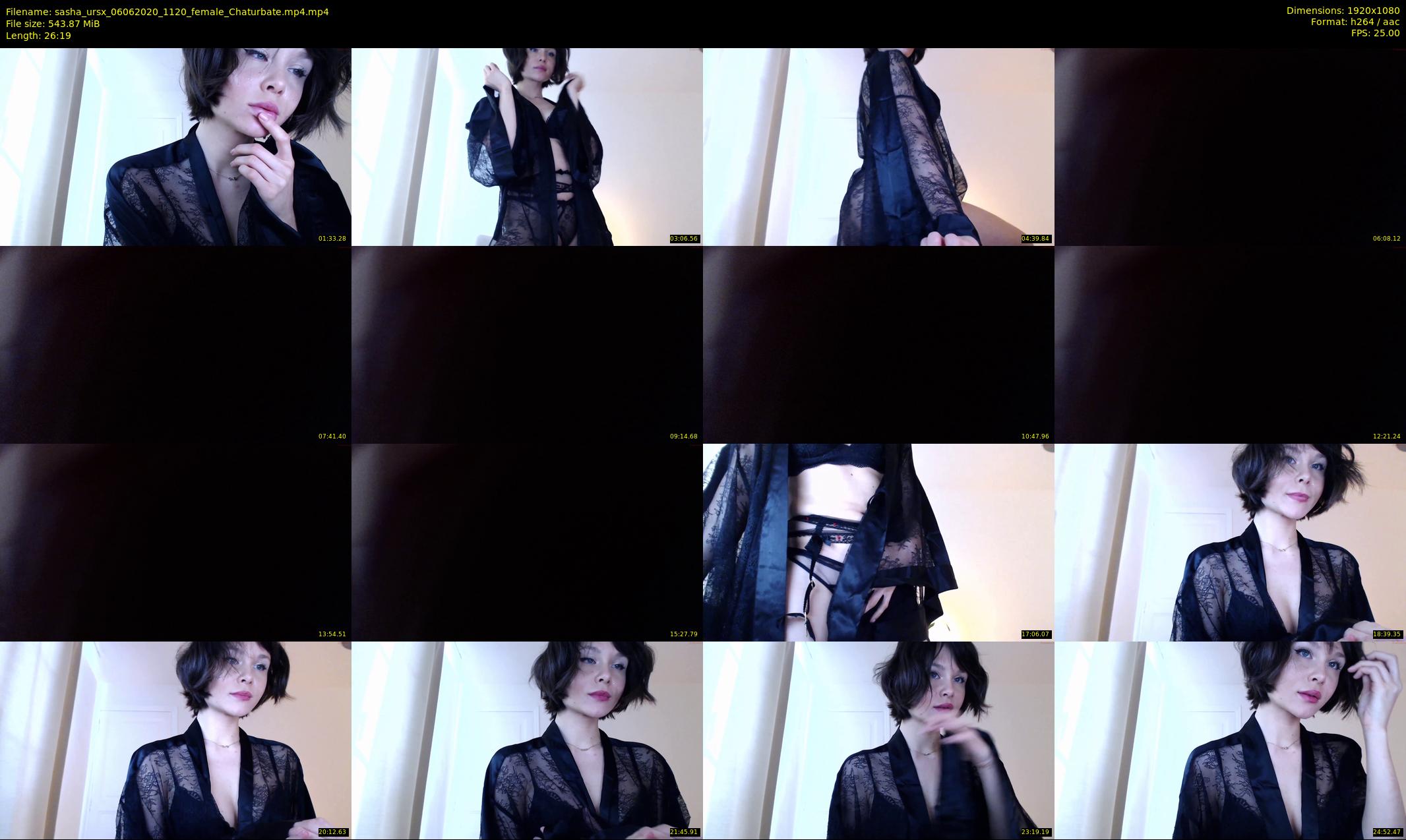 sasha_ursx — 27 minute Chaturbate female cam show recording, 1080p, Jun 6, 2020