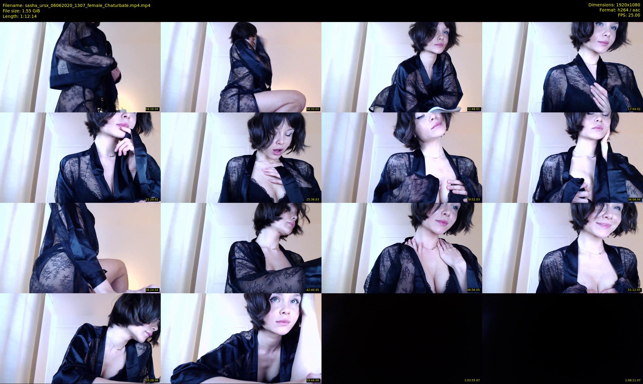 sasha_ursx — 73 minute Chaturbate female cam show recording, 1080p, Jun 6, 2020