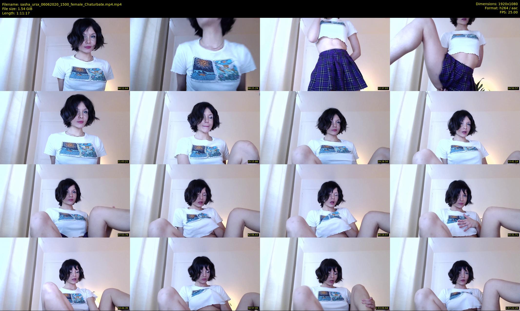 sasha_ursx — 72 minute Chaturbate female cam show recording, 1080p, Jun 6, 2020