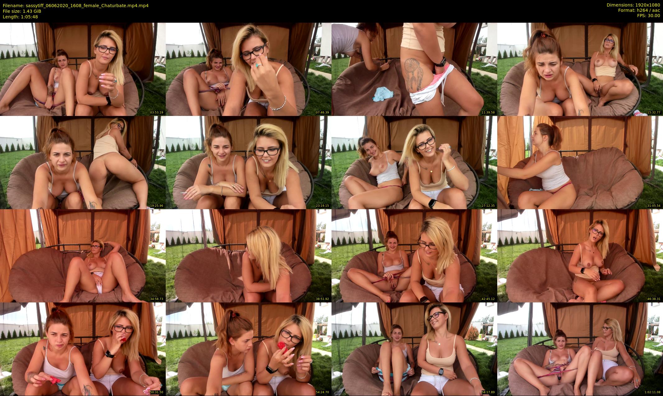 sassytiff — 66 minute Chaturbate couple cam show recording, 1080p, Jun 6, 2020