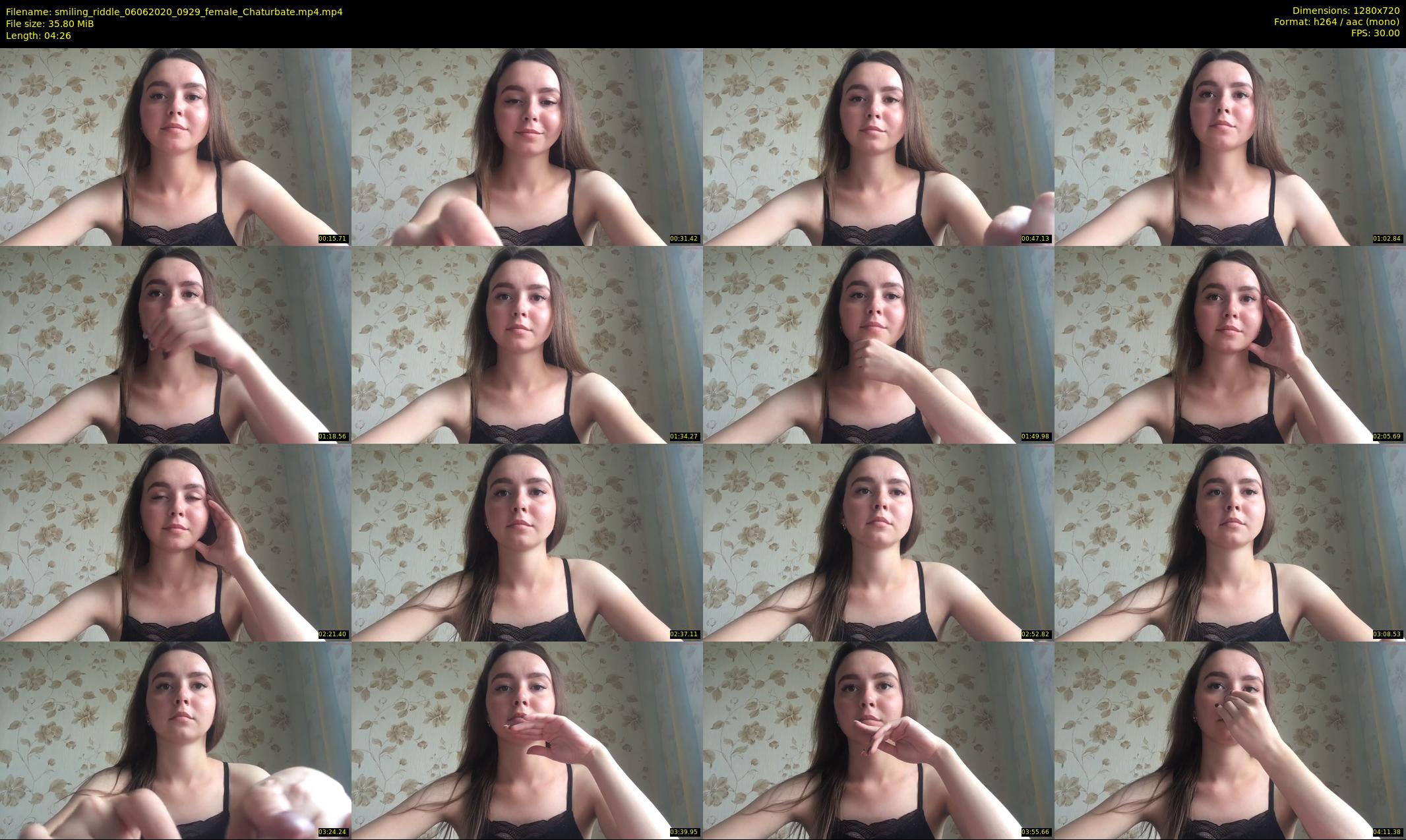 smiling_riddle — 5 minute Chaturbate female cam show recording, 720p, Jun 6, 2020