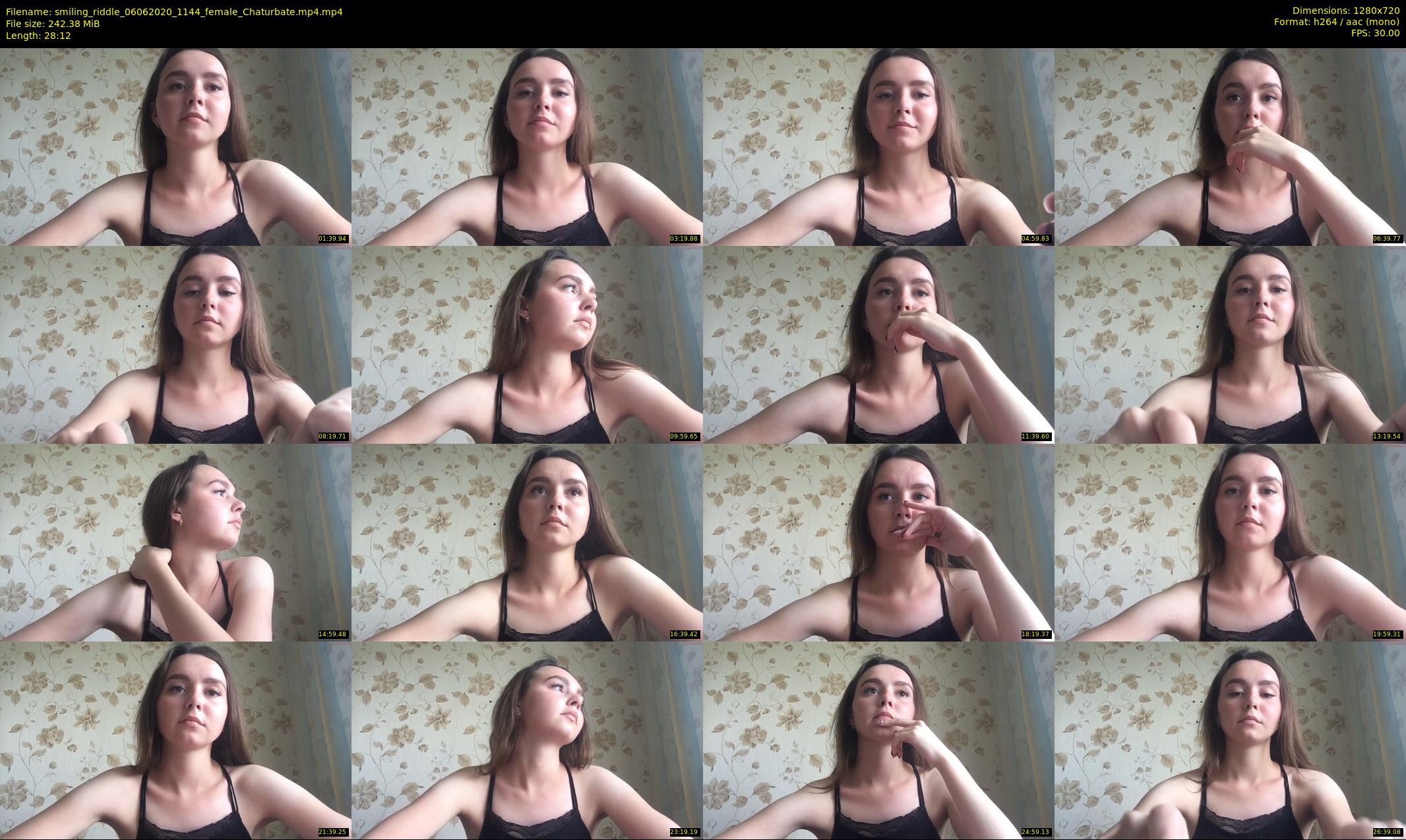 smiling_riddle — 29 minute Chaturbate female cam show recording, 720p, Jun 6, 2020