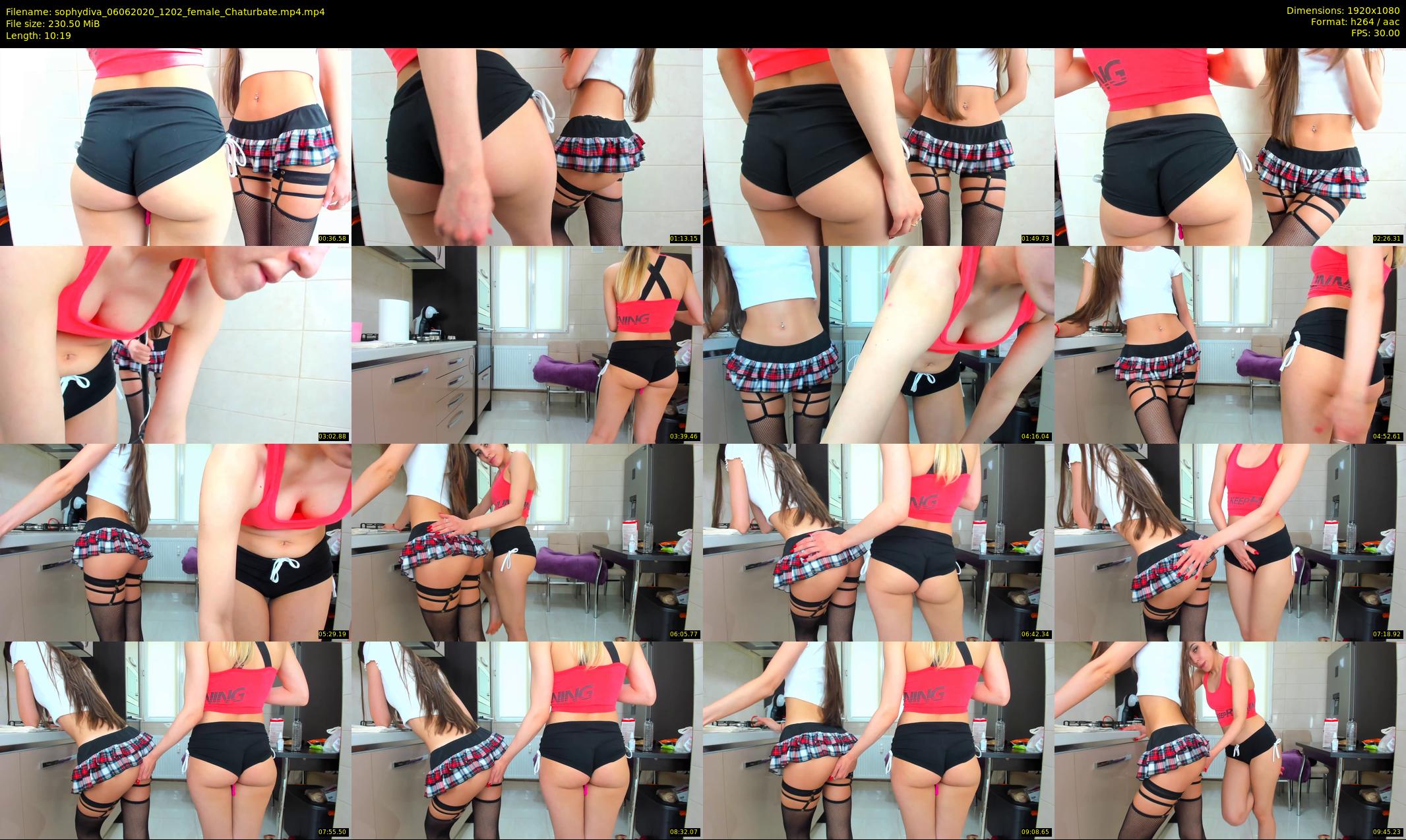 sophydiva — 11 minute Chaturbate female cam show recording, 1080p, Jun 6, 2020
