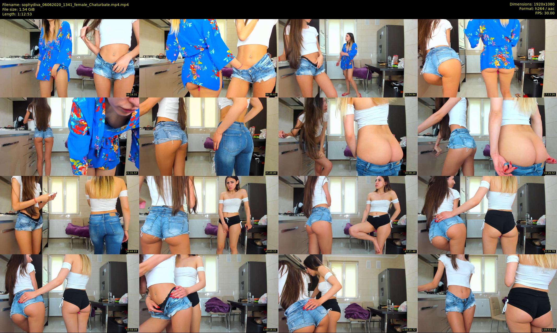 sophydiva — 73 minute Chaturbate female cam show recording, 1080p, Jun 6, 2020