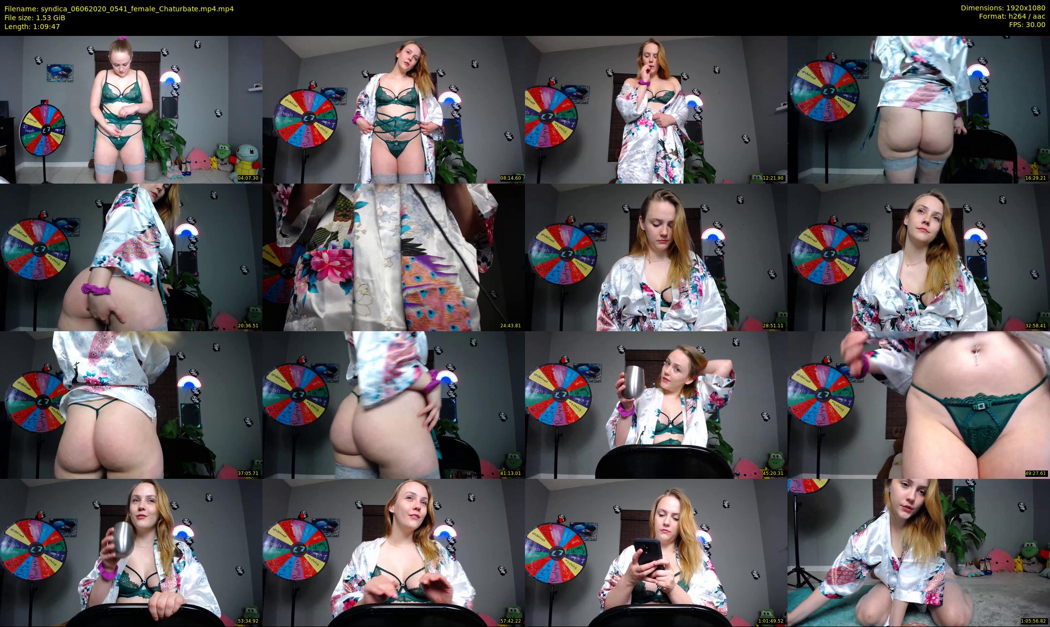 syndica — 70 minute Chaturbate female cam show recording, 1080p, Jun 6, 2020