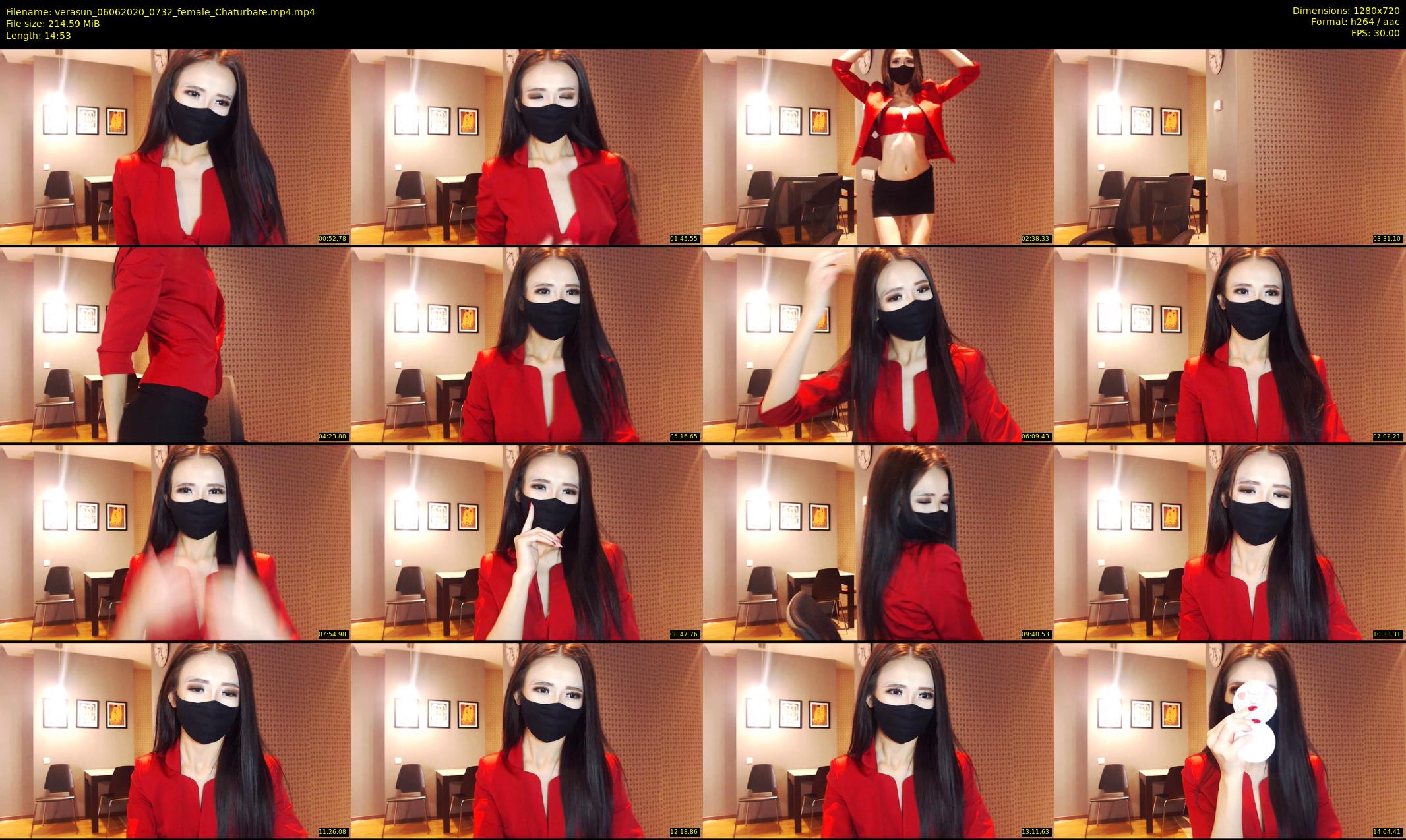 verasun — 15 minute Chaturbate female cam show recording, 720p, Jun 6, 2020