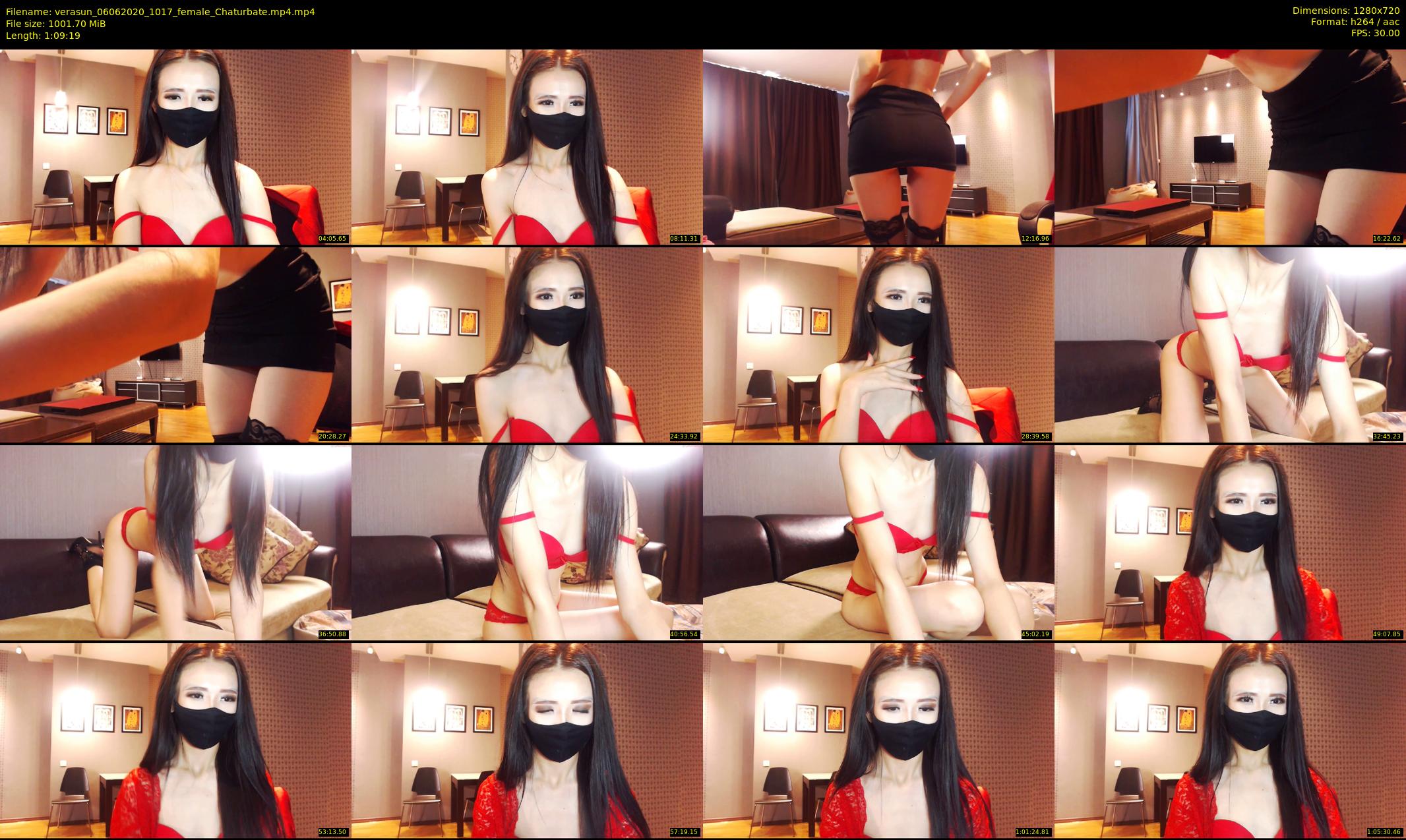 verasun — 70 minute Chaturbate female cam show recording, 720p, Jun 6, 2020