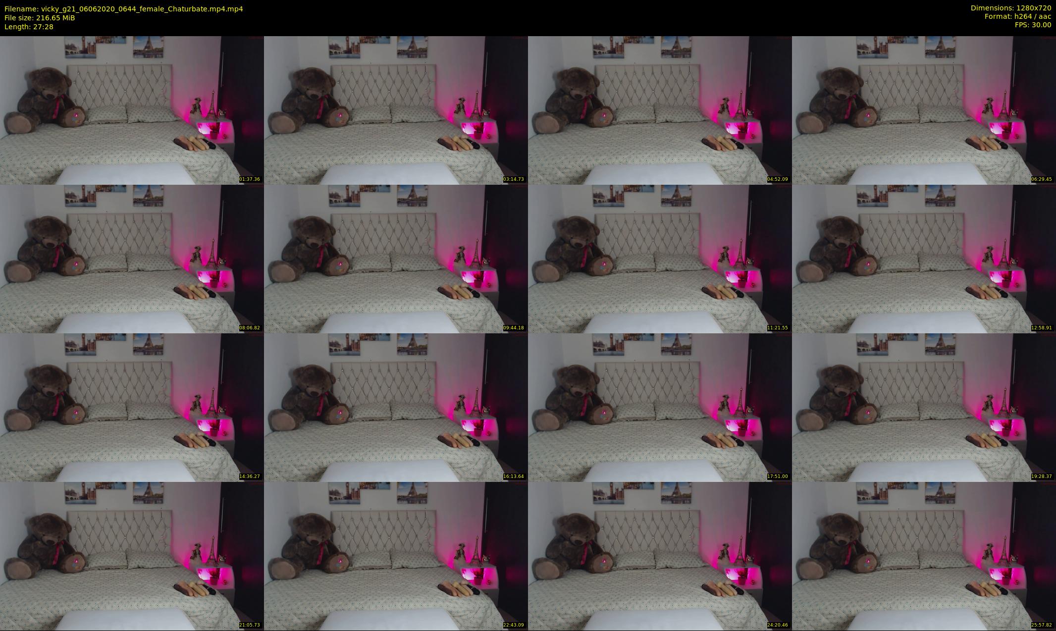 vicky_g21 — 28 minute Chaturbate female cam show recording, 720p, Jun 6, 2020