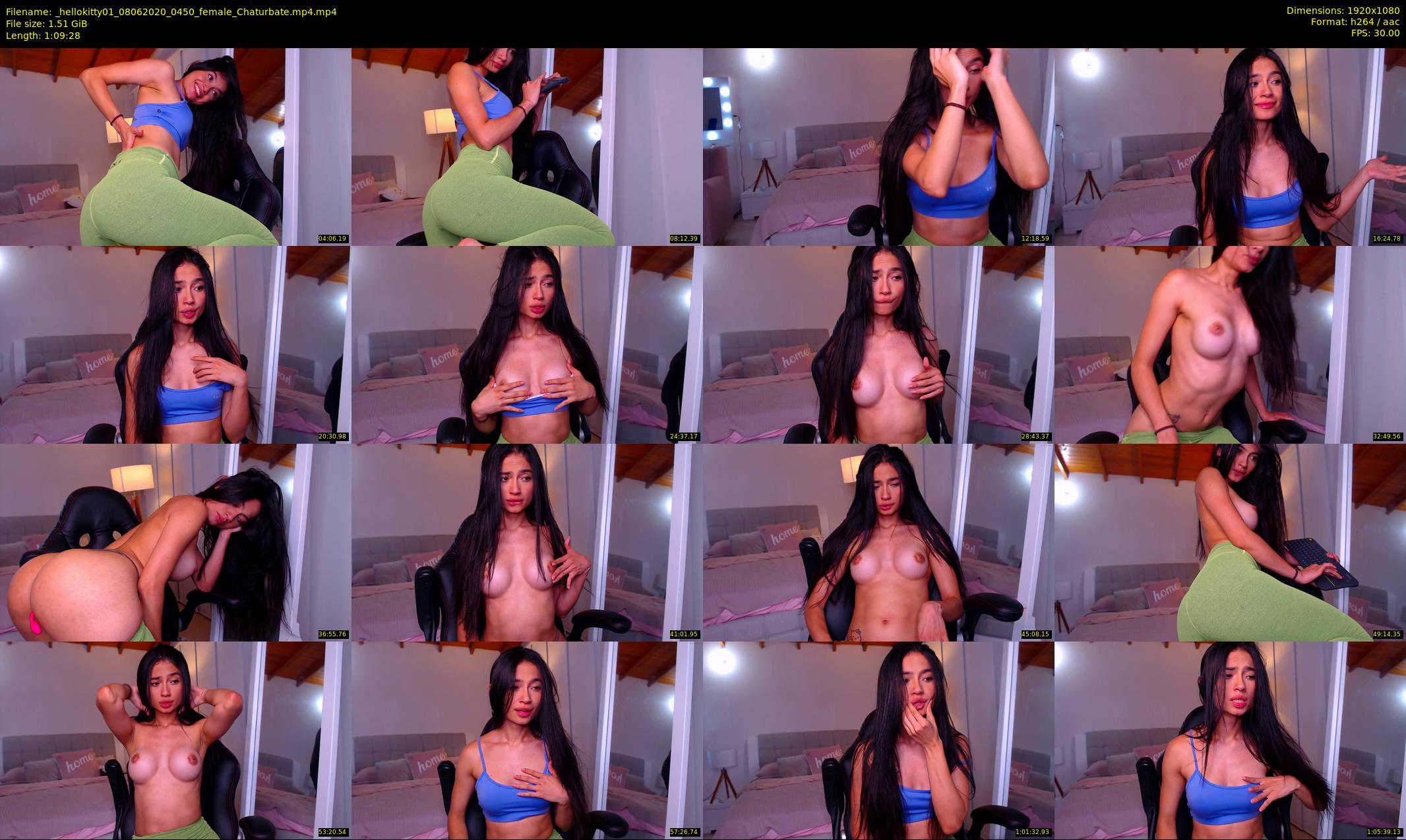 _hellokitty01 — 70 minute Chaturbate female cam show recording, 1080p, Jun 8, 2020