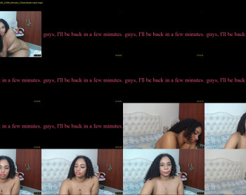 afrodita_smith08 — 45 minute Chaturbate female cam show recording, 720p, Jun 7, 2020