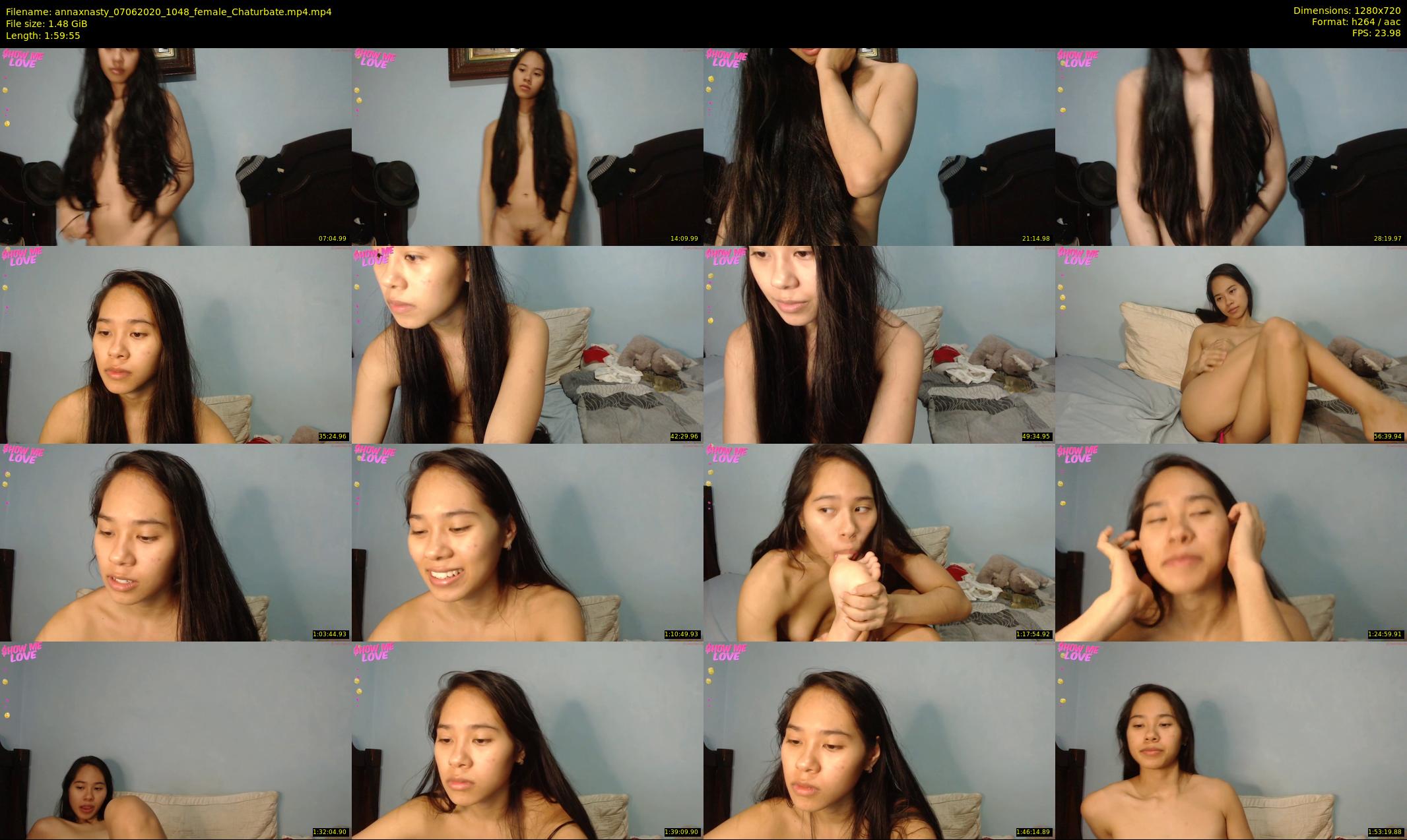 annaxnasty — 120 minute Chaturbate female cam show recording, 720p, Jun 7, 2020