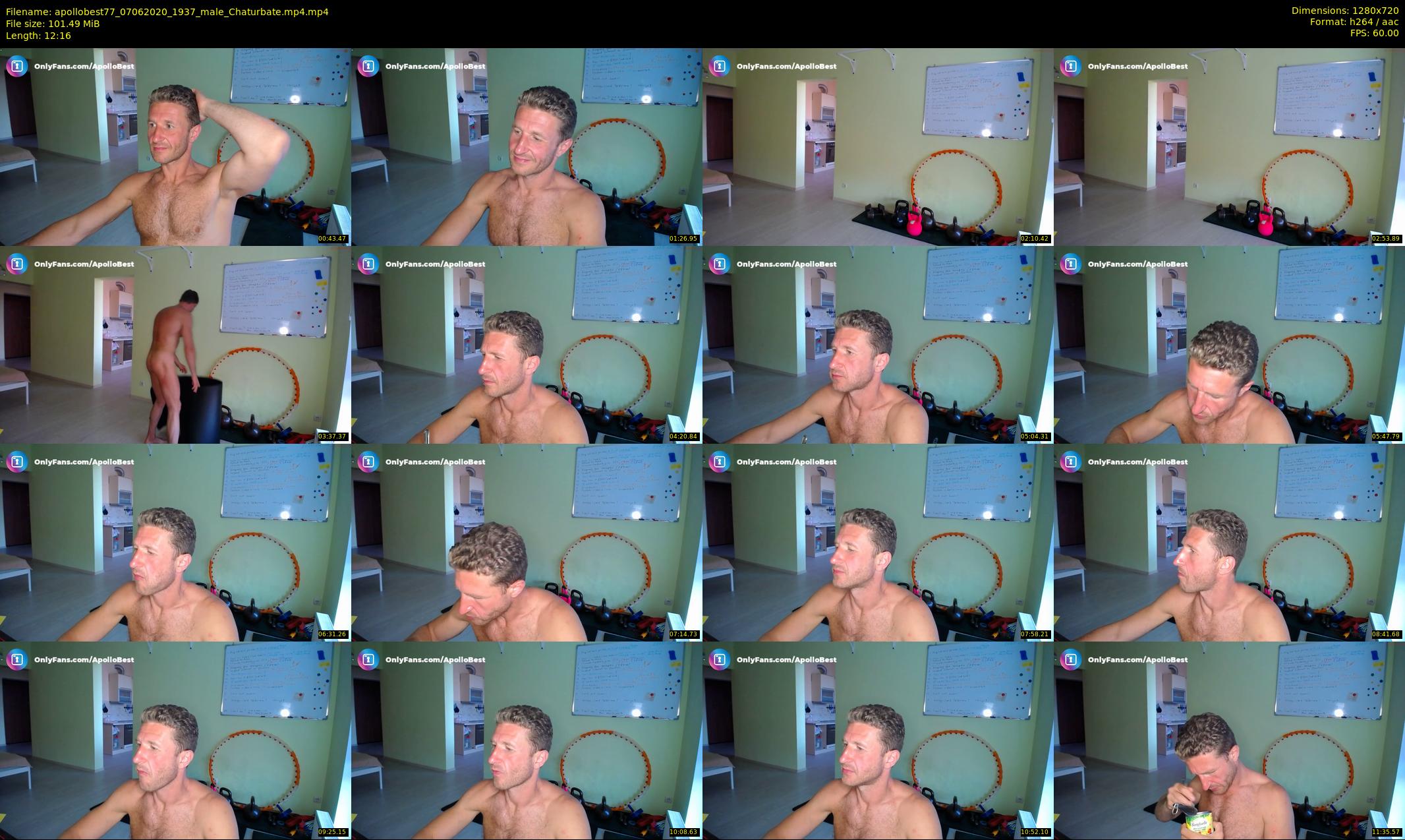 apollobest77 — 13 minute Chaturbate male cam show recording, 720p, Jun 7, 2020