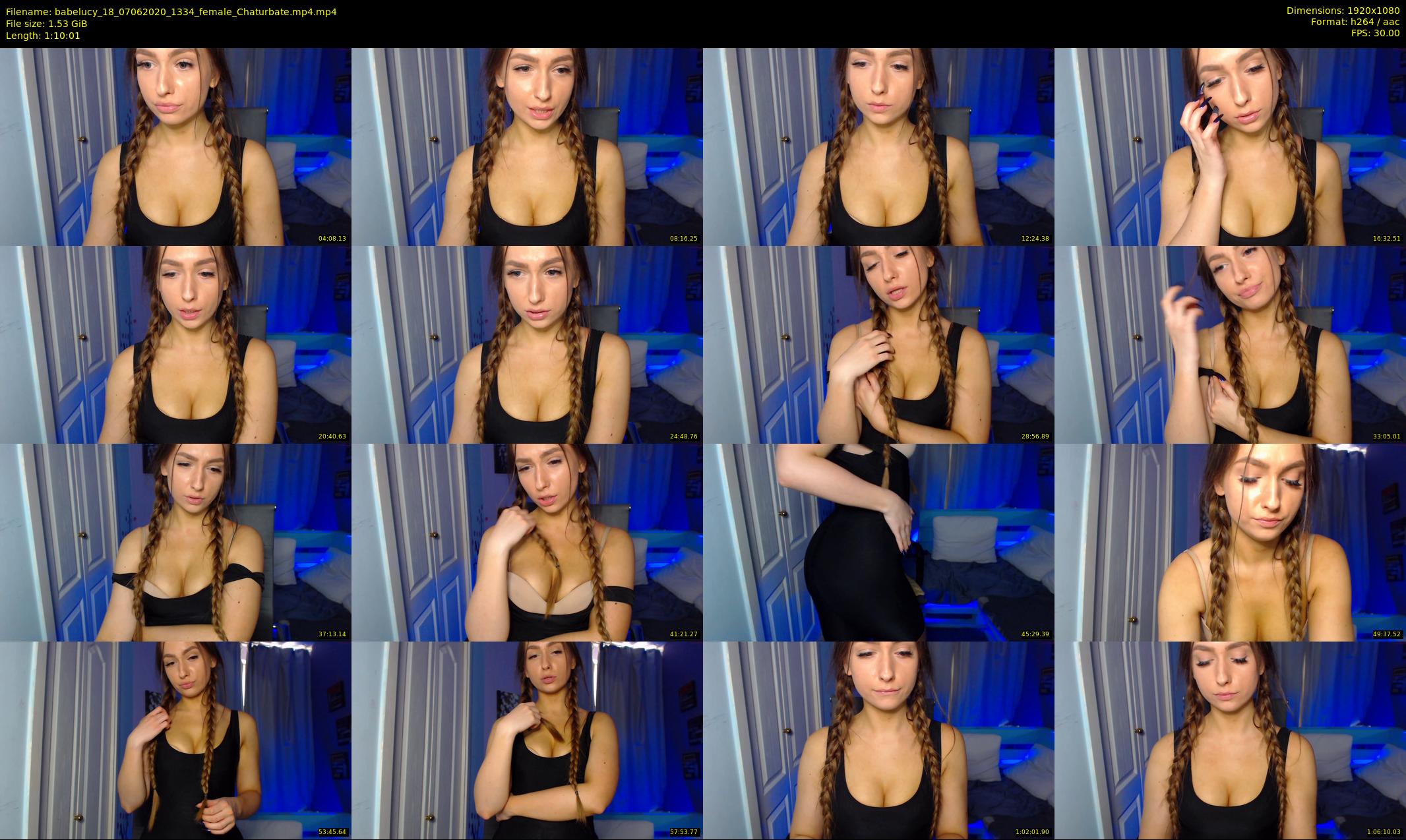 babelucy_18 — 71 minute Chaturbate female cam show recording, 1080p, Jun 7, 2020