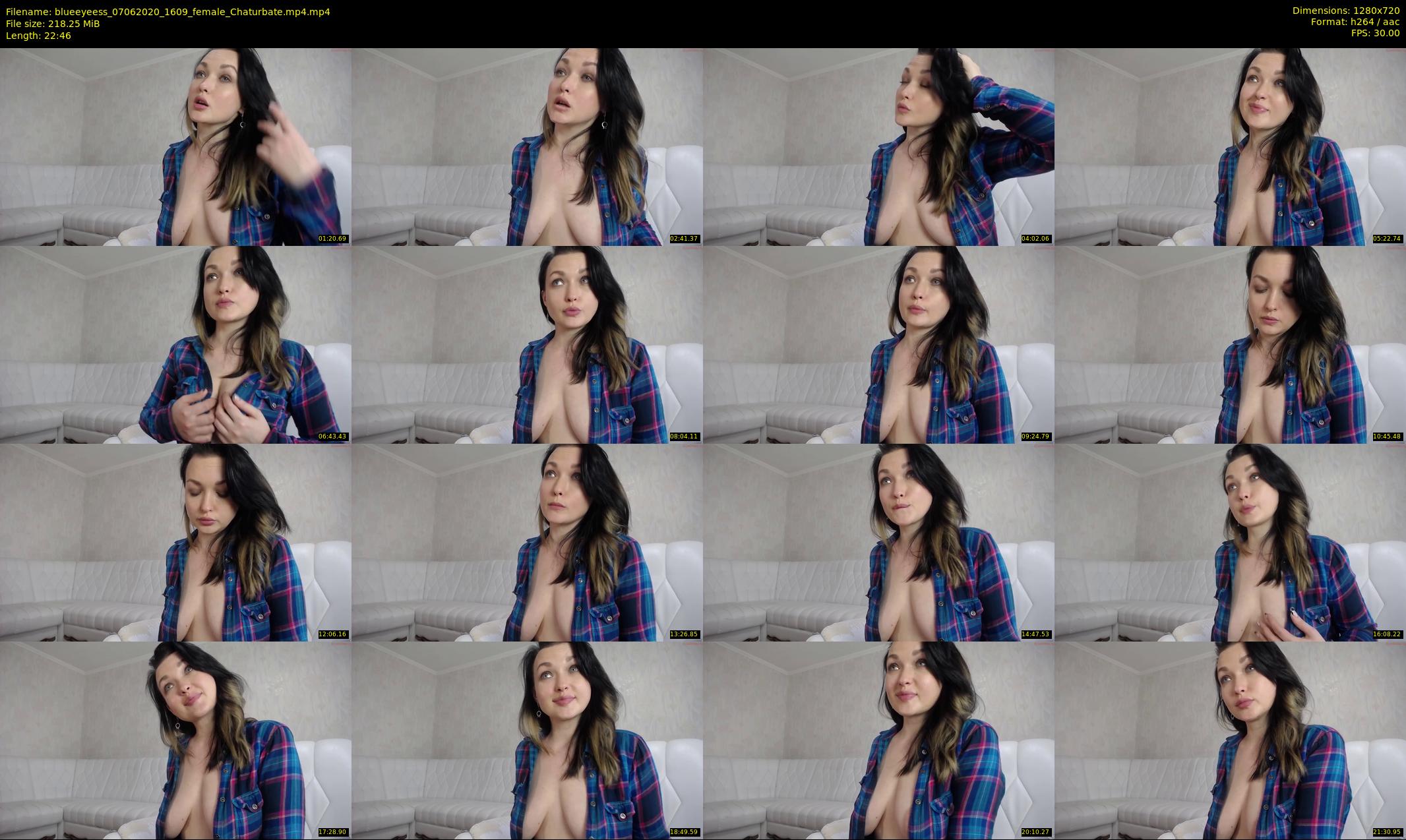 blueeyeess — 23 minute Chaturbate female cam show recording, 720p, Jun 7, 2020