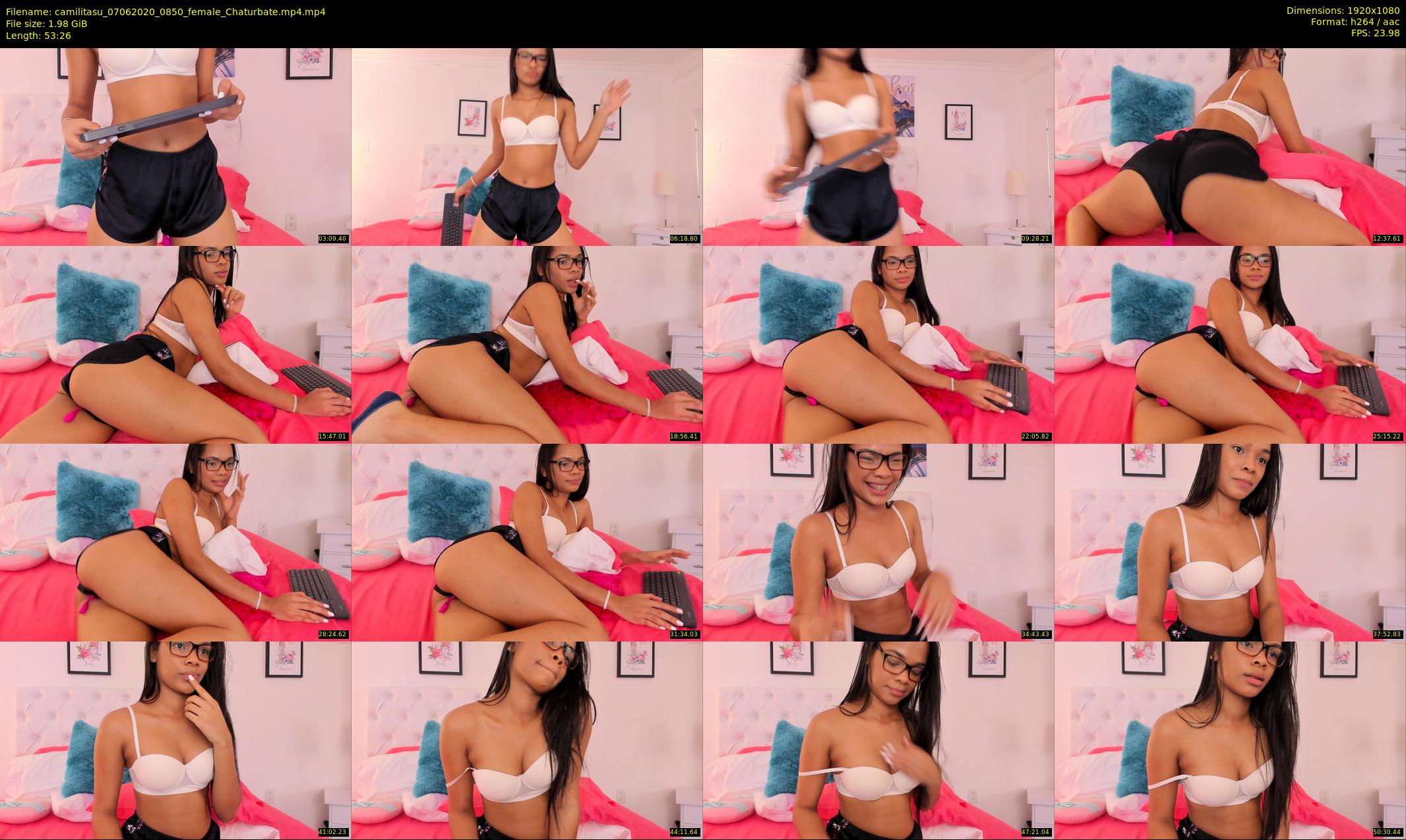 camilitasu — 54 minute Chaturbate female cam show recording, 1080p, Jun 7, 2020