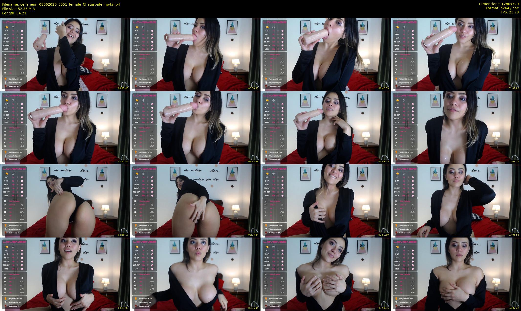 celiahenn — 5 minute Chaturbate female cam show recording, 720p, Jun 8, 2020
