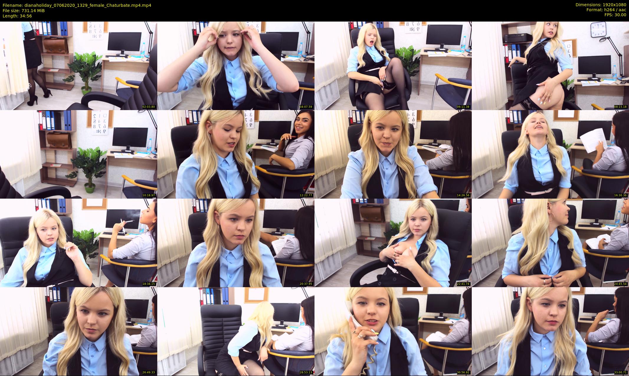 dianaholiday — 35 minute Chaturbate female cam show recording, 1080p, Jun 7, 2020