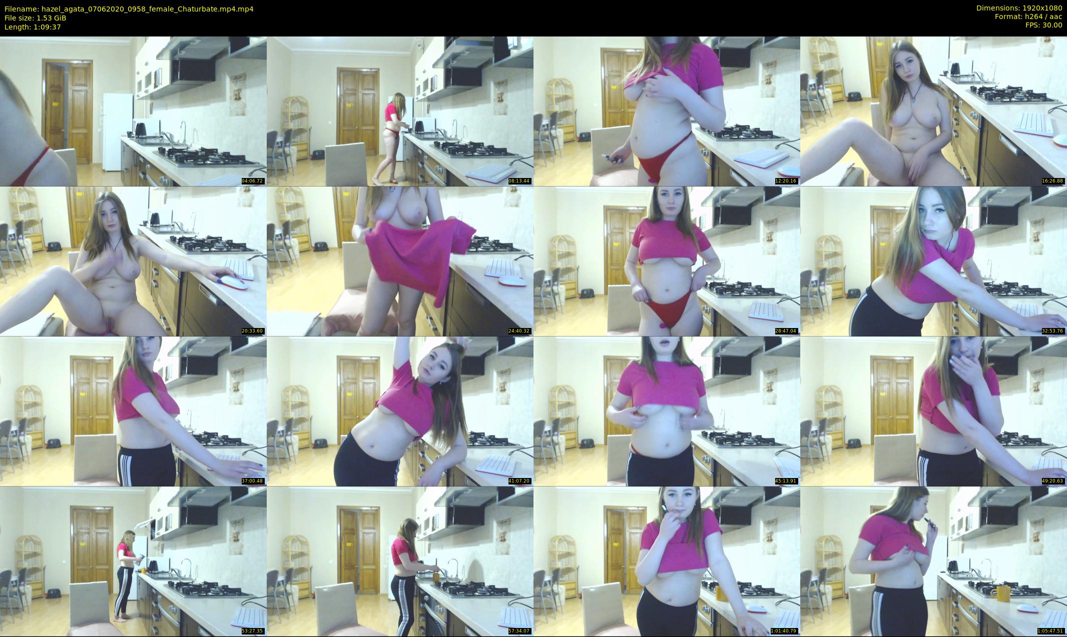 hazel_agata — 70 minute Chaturbate female cam show recording, 1080p, Jun 7, 2020