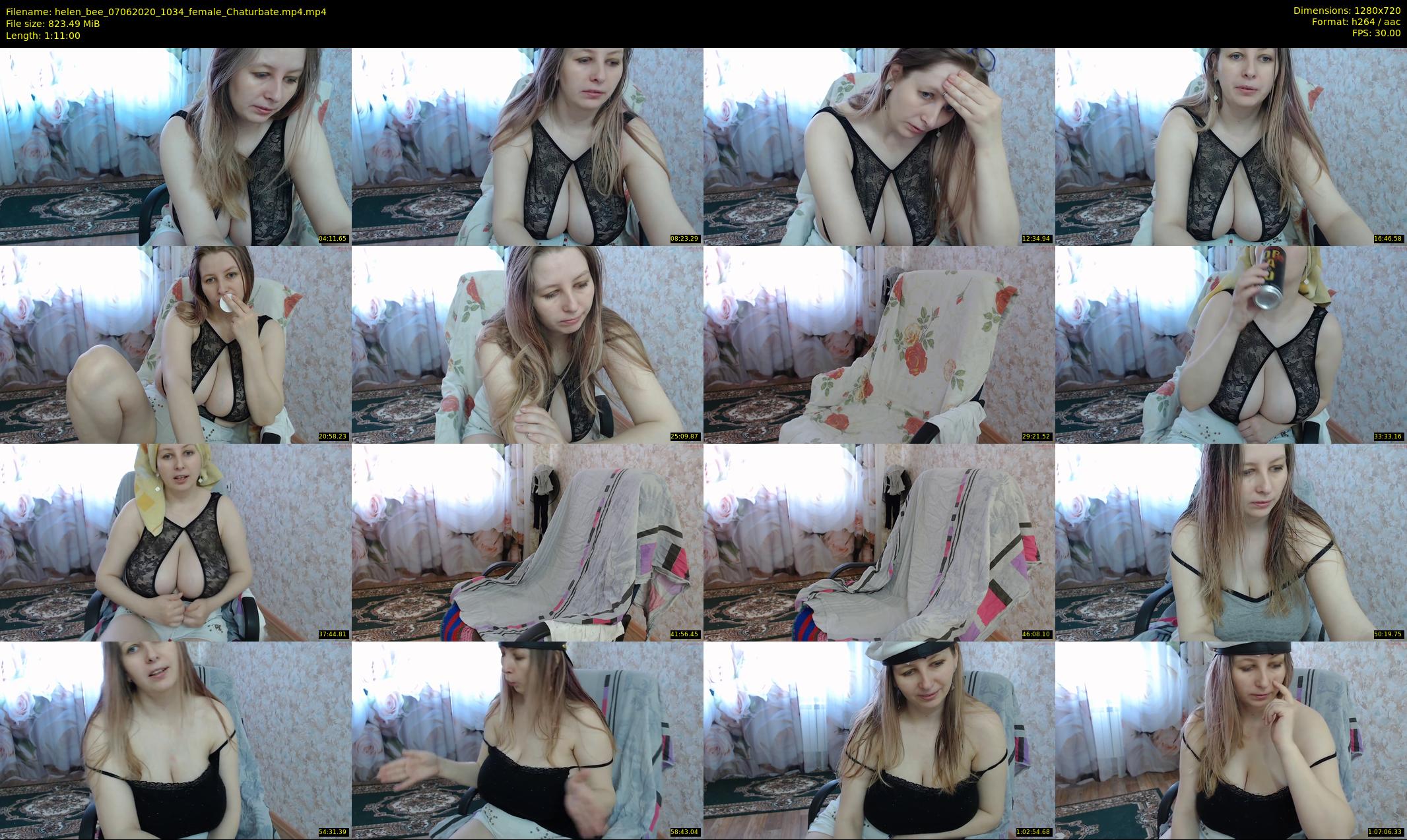 helen_bee — 71 minute Chaturbate female cam show recording, 720p, Jun 7, 2020