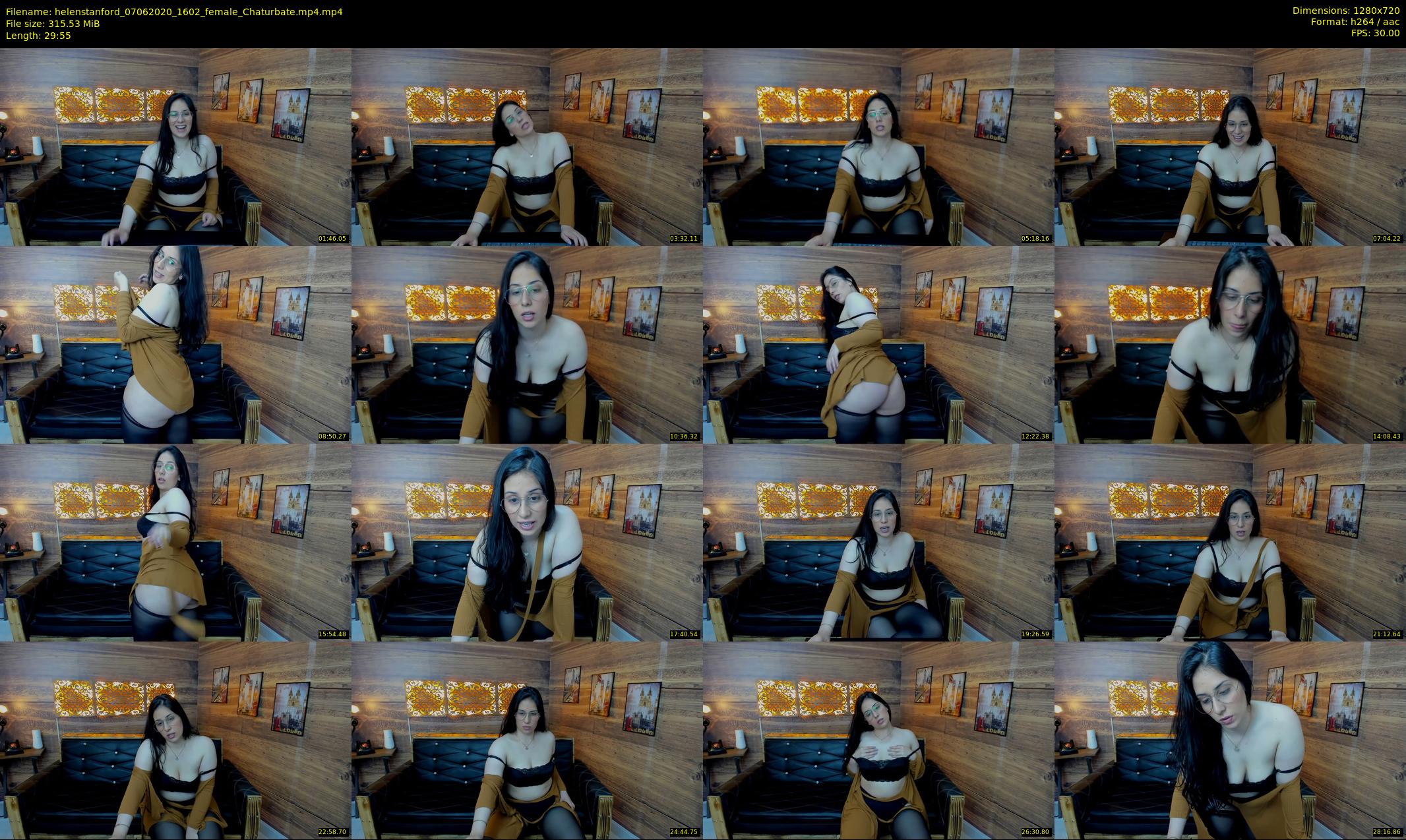 helenstanford — 30 minute Chaturbate female cam show recording, 720p, Jun 7, 2020